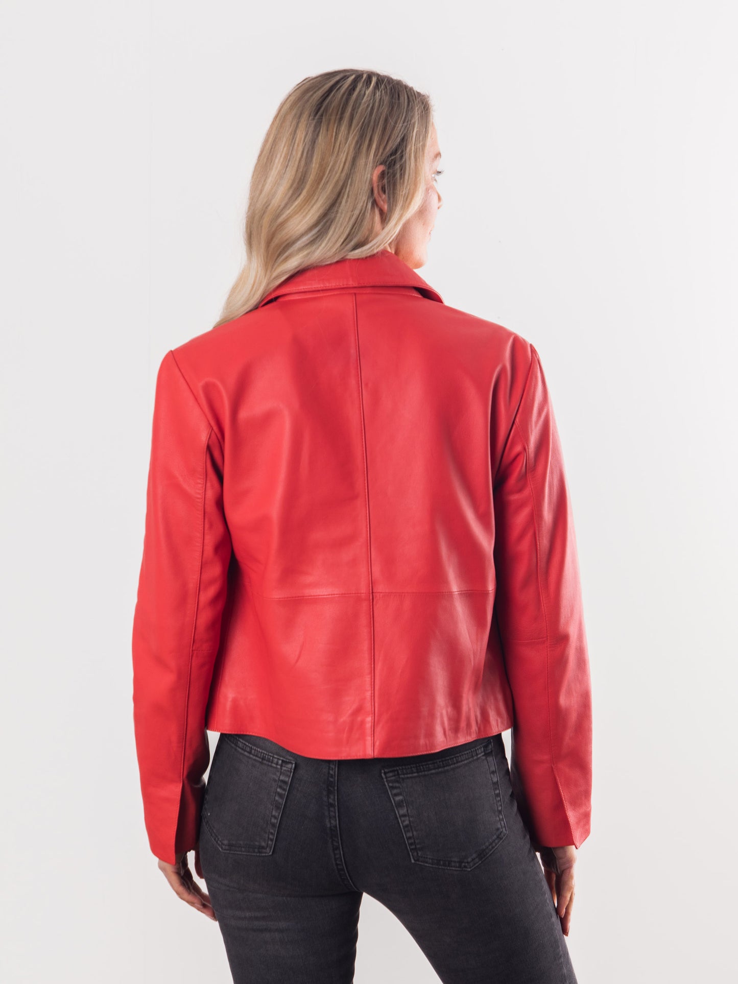 Kendal Collared Leather Jacket