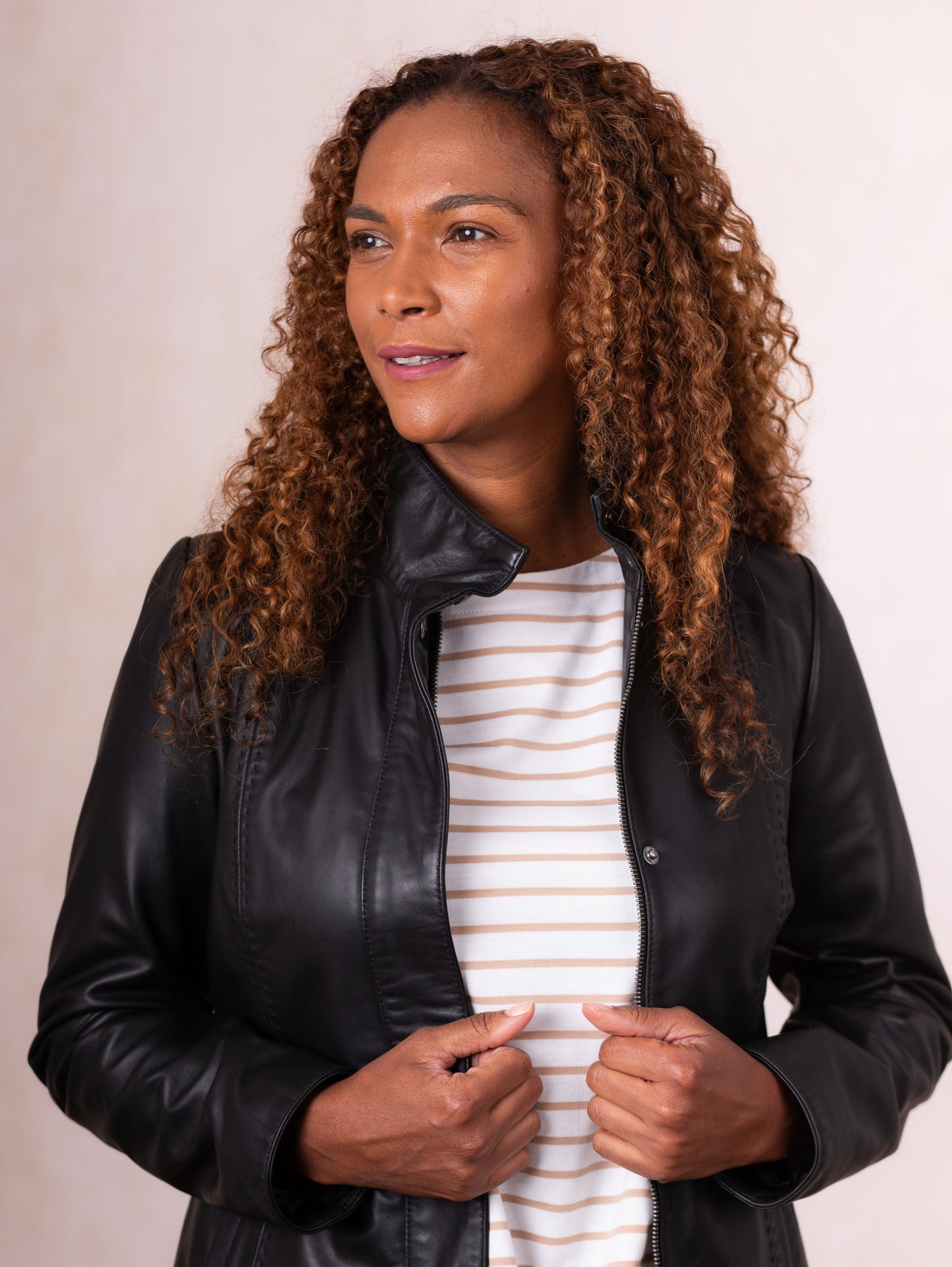 Marie Leather Jacket