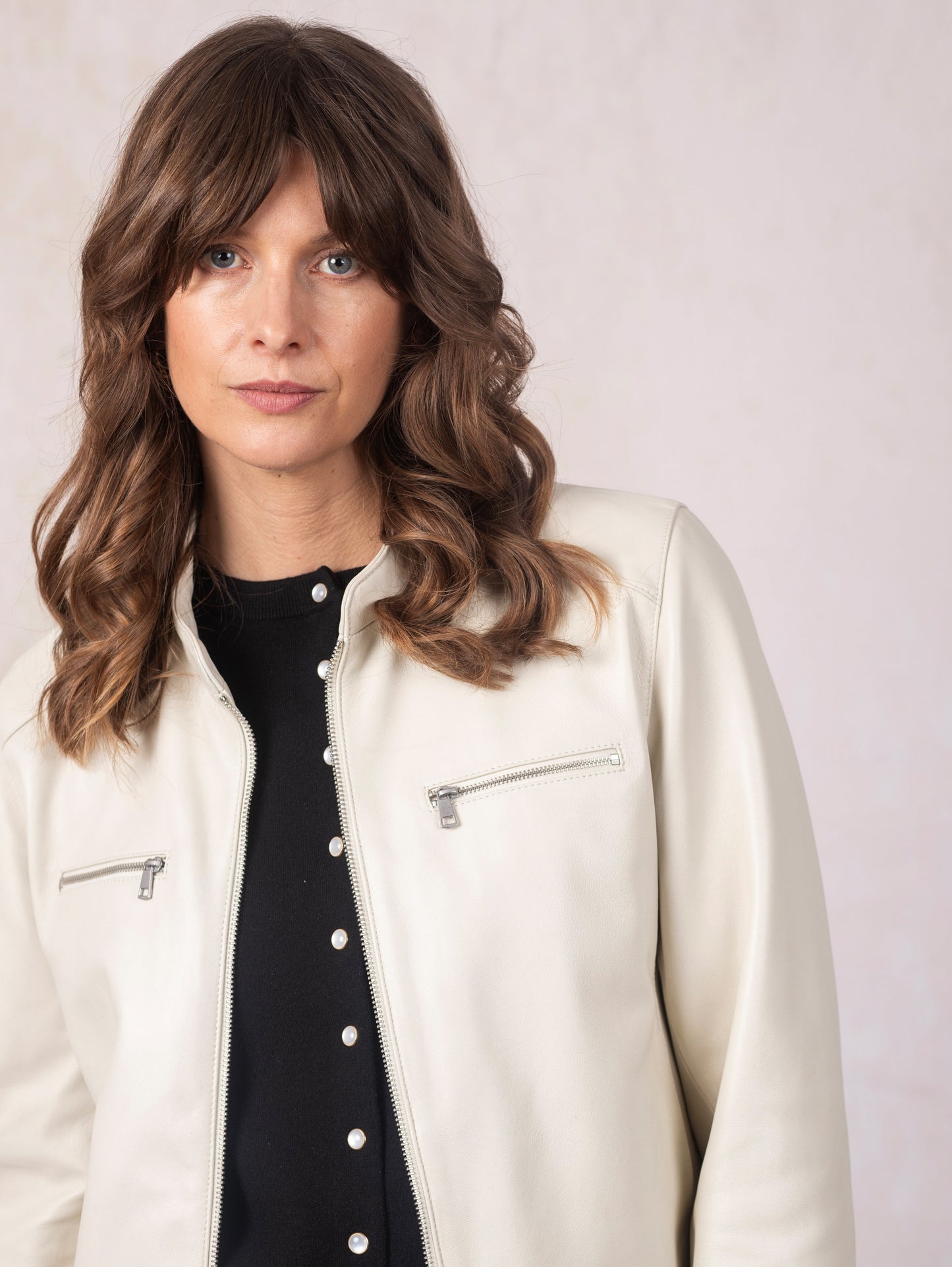 Forswick Leather Racer Jacket