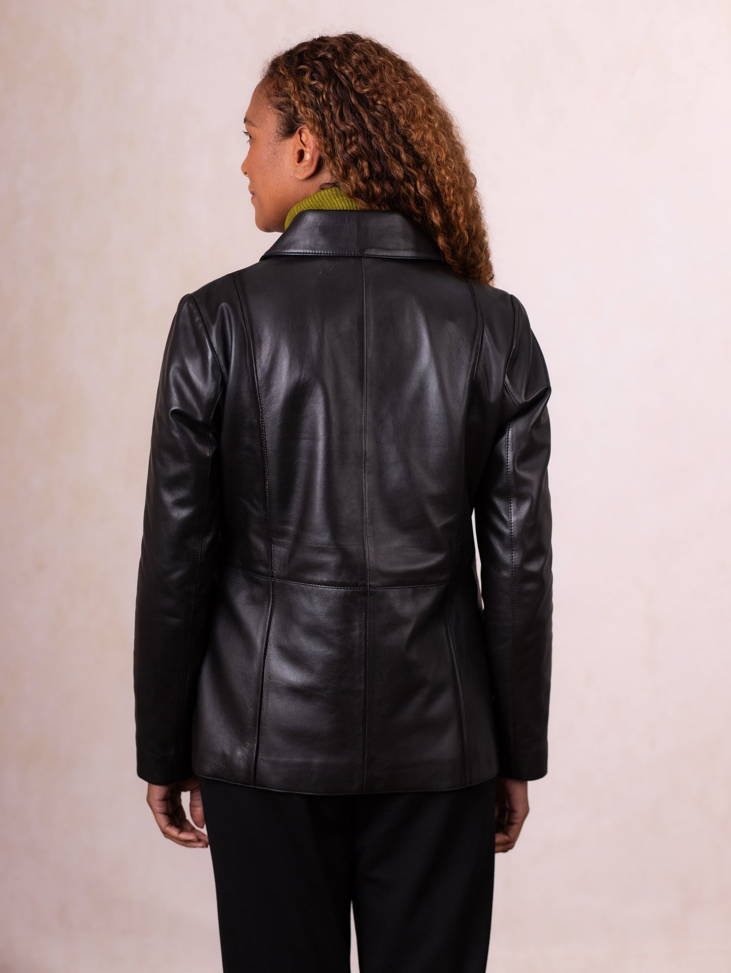 Mawbray Collared Leather Jacket