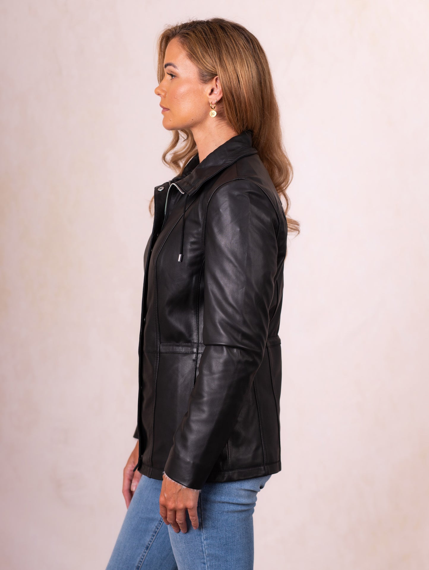 Leithwaite Leather Field Jacket