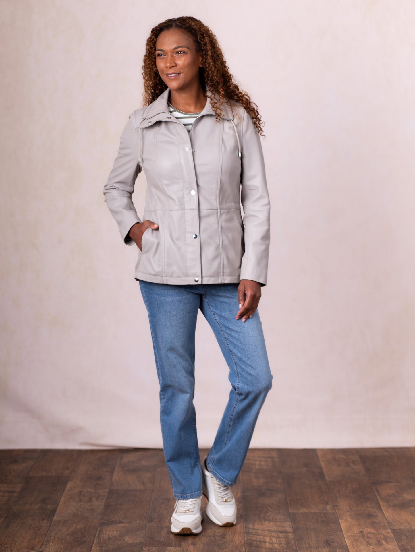 Leithwaite Leather Field Jacket