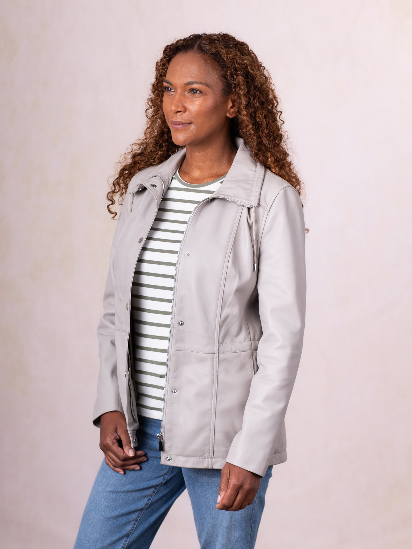 Leithwaite Leather Field Jacket
