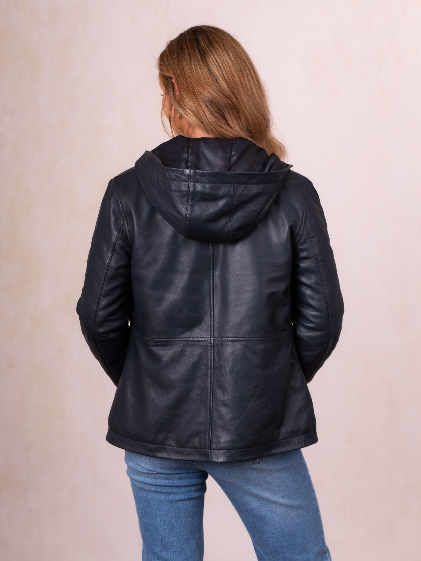 Hartside Hooded Leather Jacket
