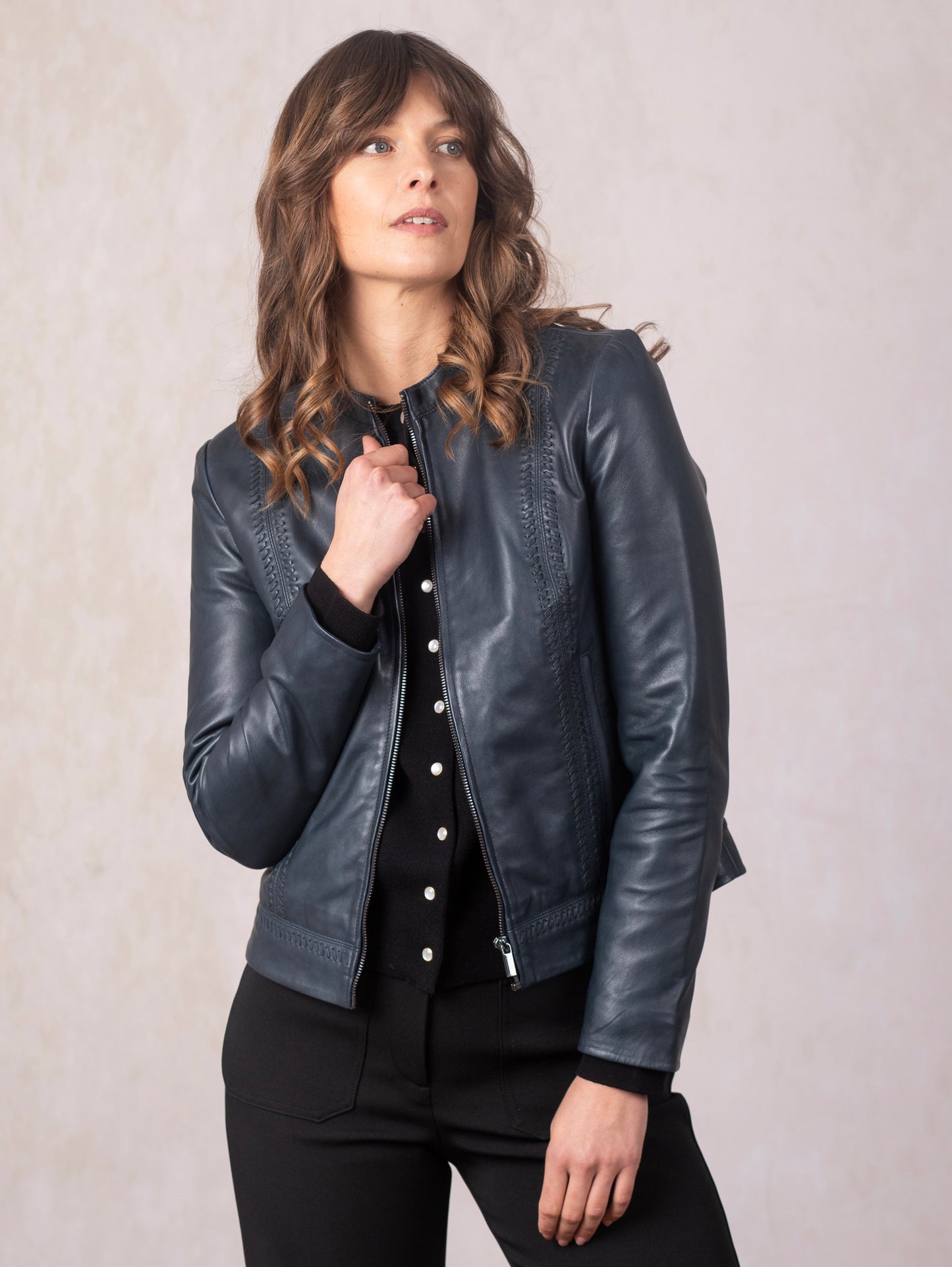 Annaside Leather Jacket