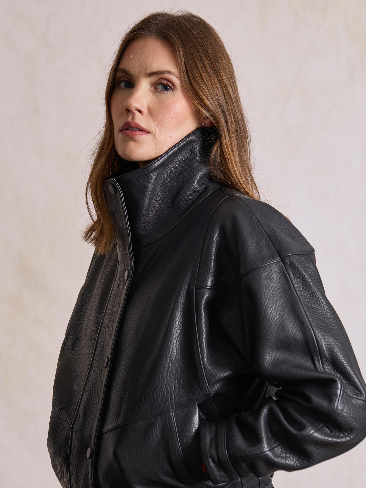 Cartmel Leather Bomber Jacket
