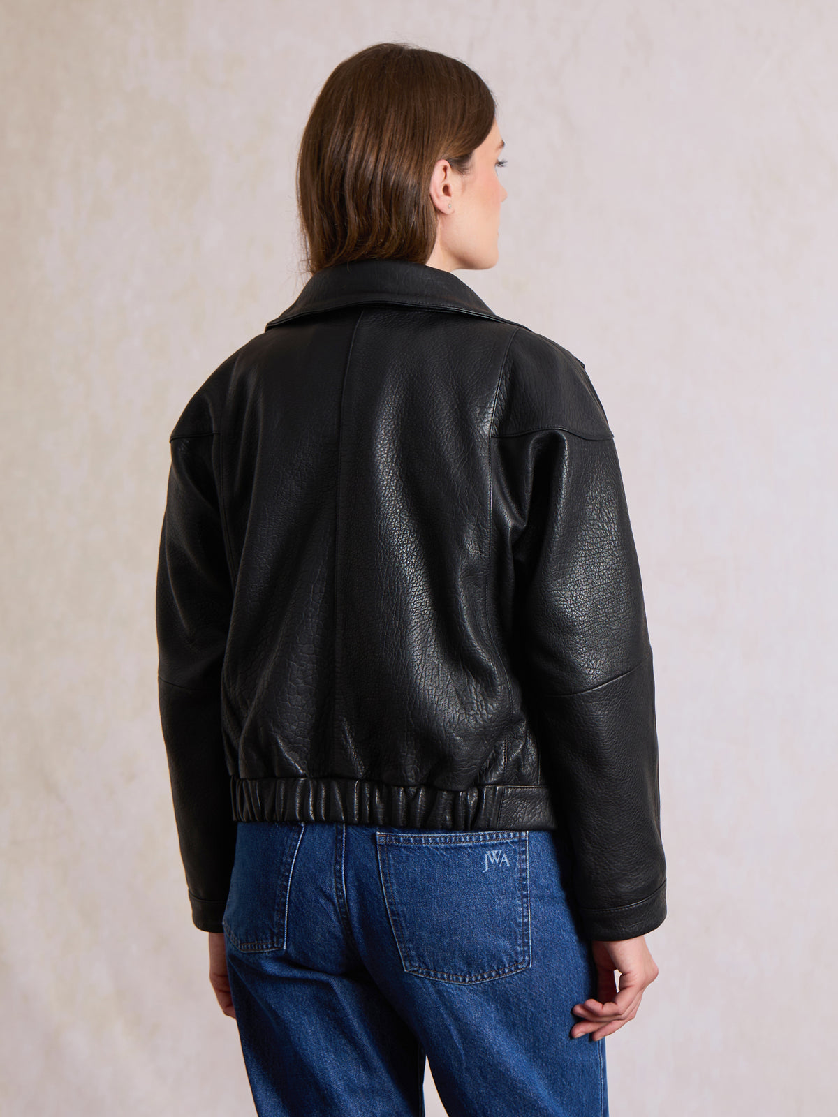 Cartmel Leather Bomber Jacket