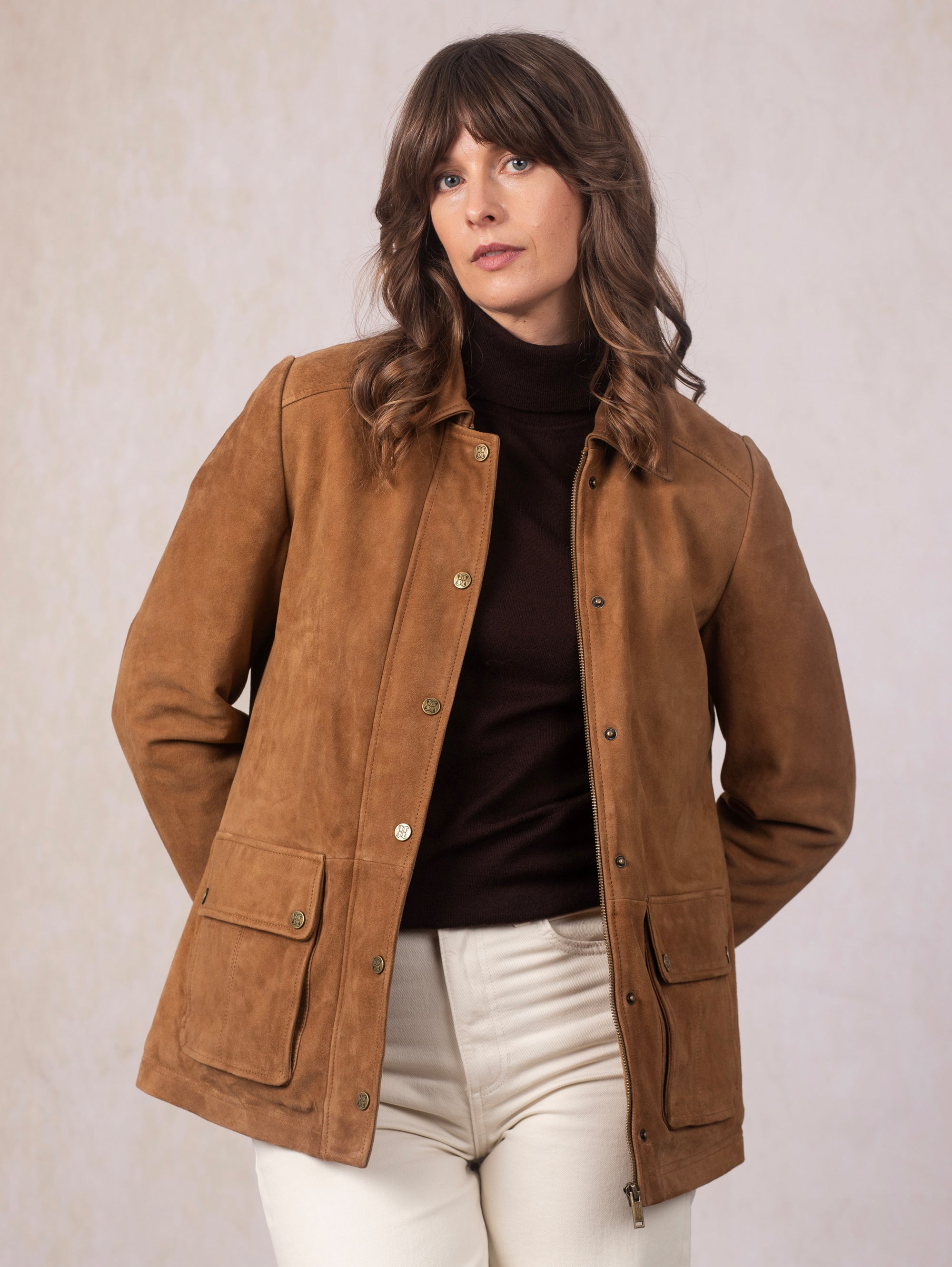Hawkshead Suede Barn Jacket