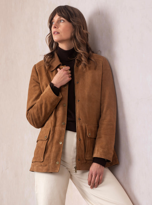 Hawkshead Suede Barn Jacket