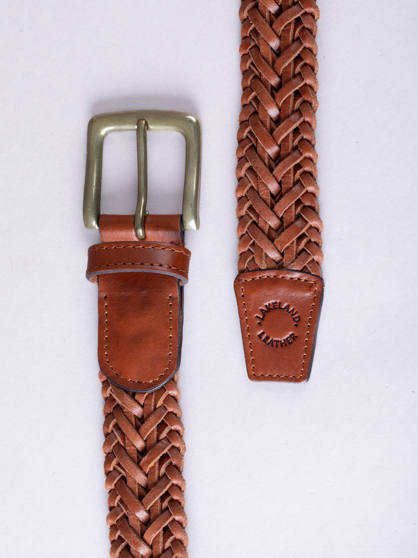 Howbeck Leather Braided Belt