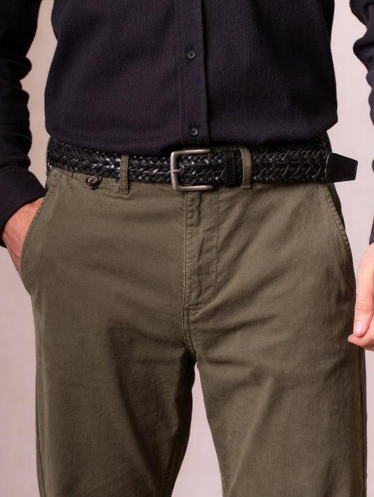 Howbeck Leather Braided Belt