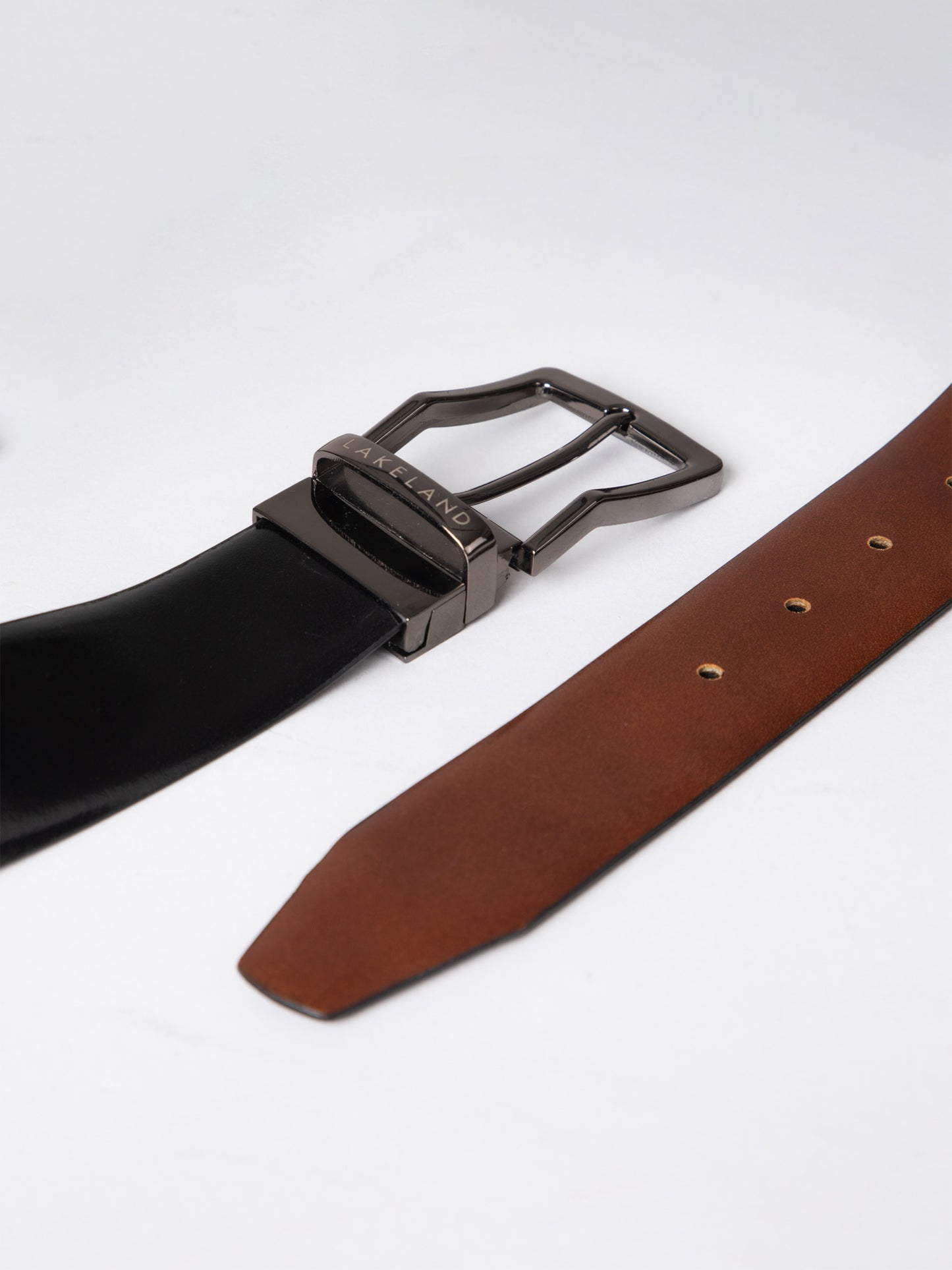 Calder Reversible Leather Belt