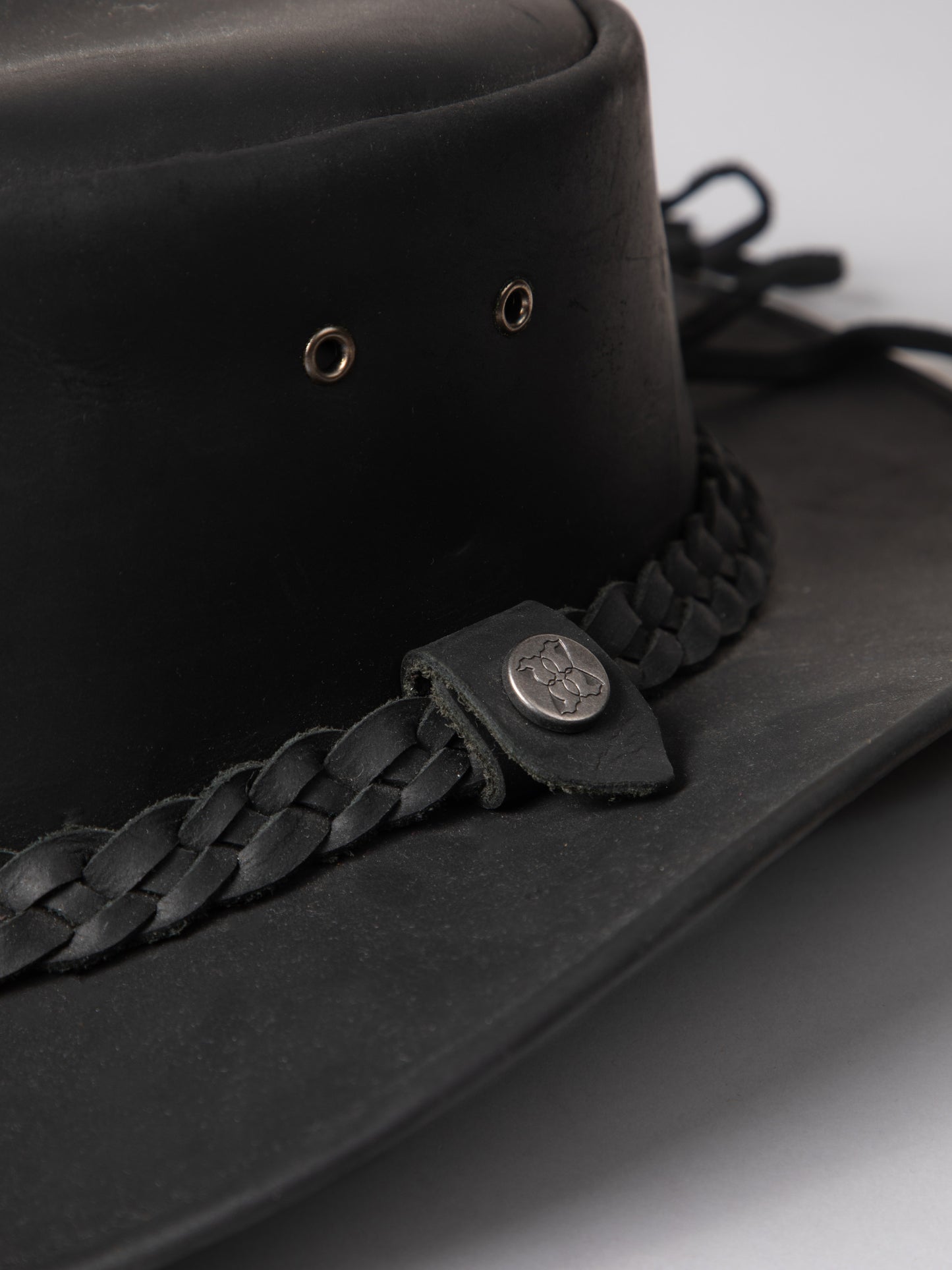 Outback III Australian Style Leather Hat