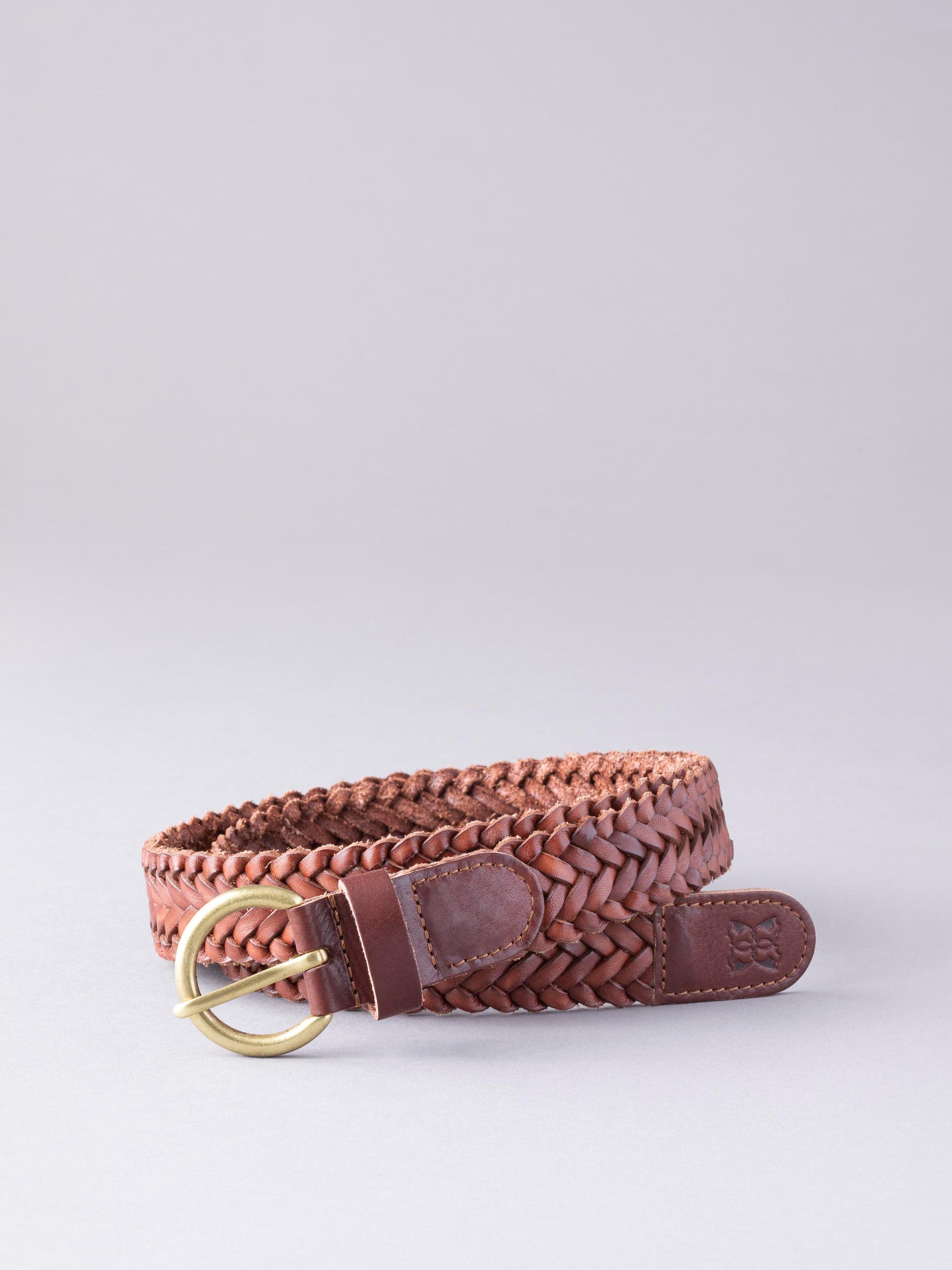 Waverton Leather Woven Belt