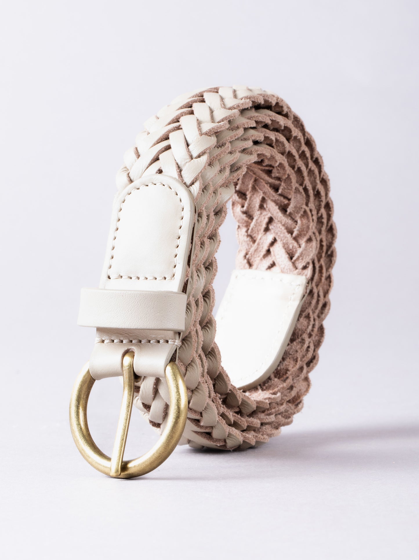 Waverton Leather Woven Belt