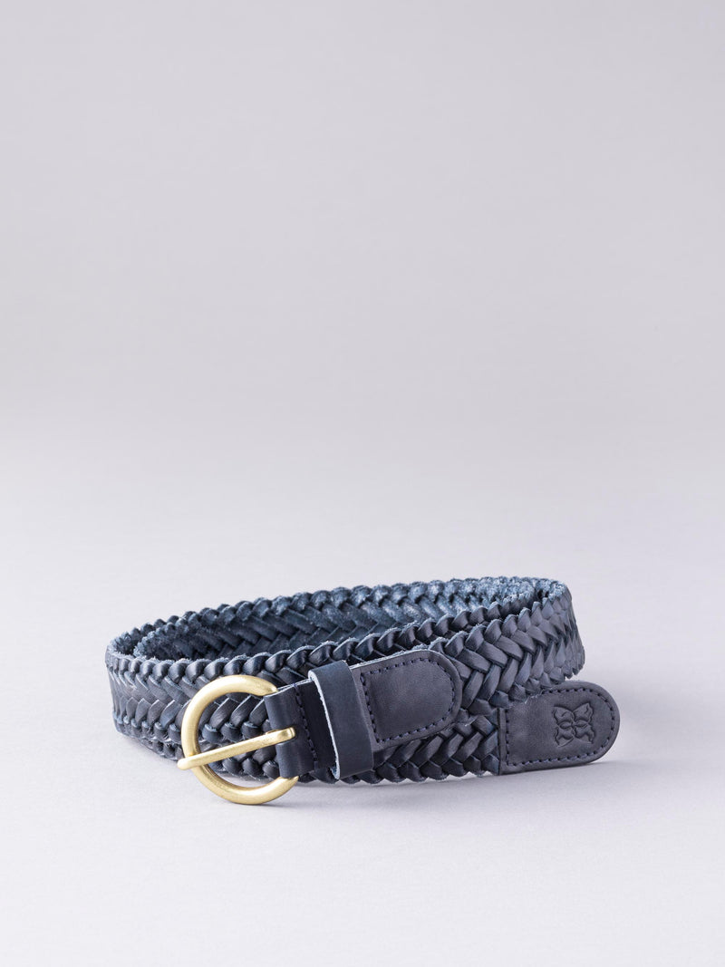 Waverton Leather Woven Belt
