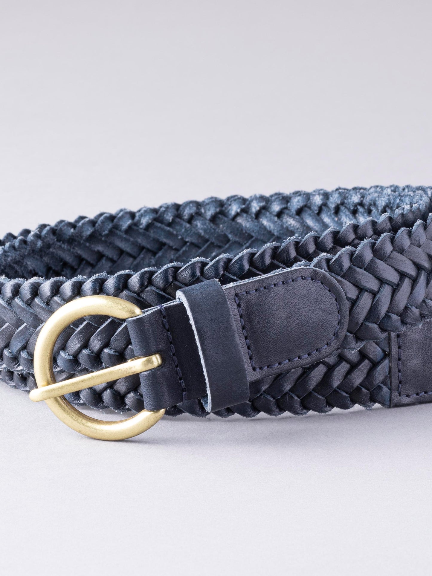 Waverton Leather Woven Belt
