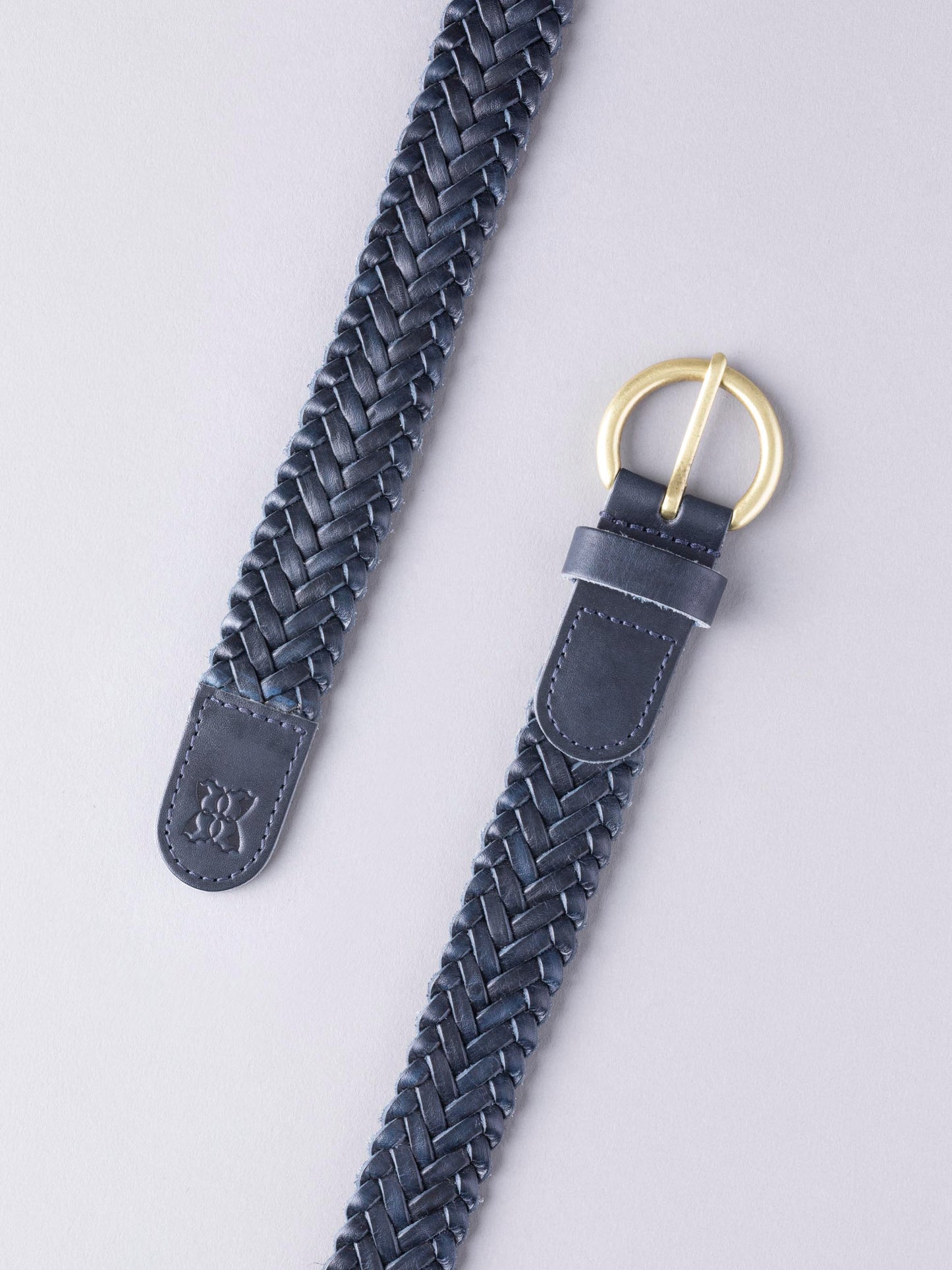Waverton Leather Woven Belt