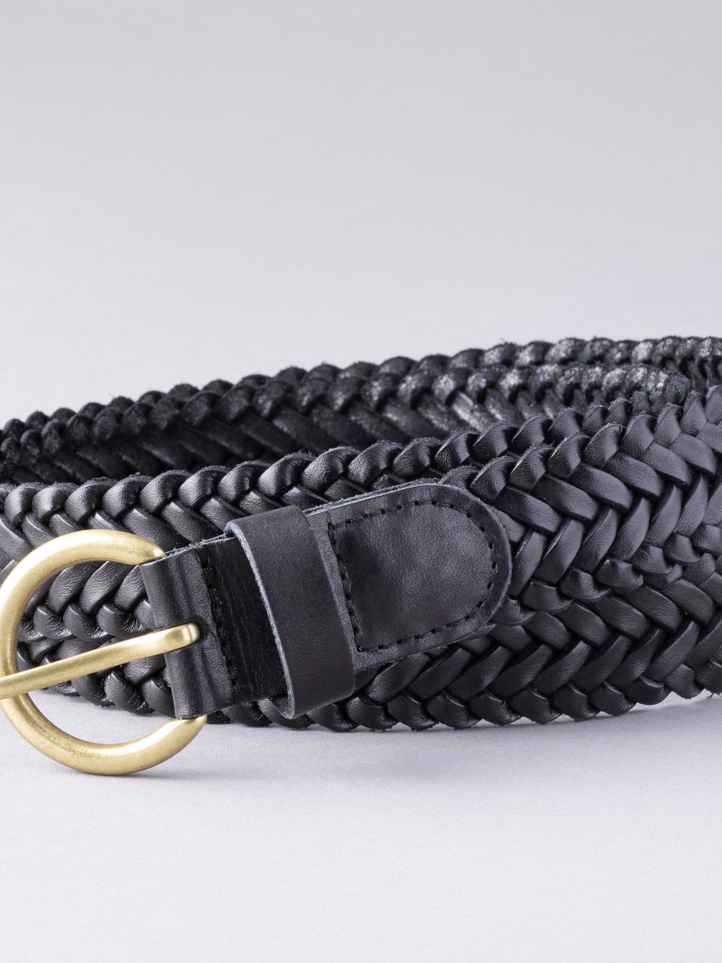 Waverton Leather Woven Belt