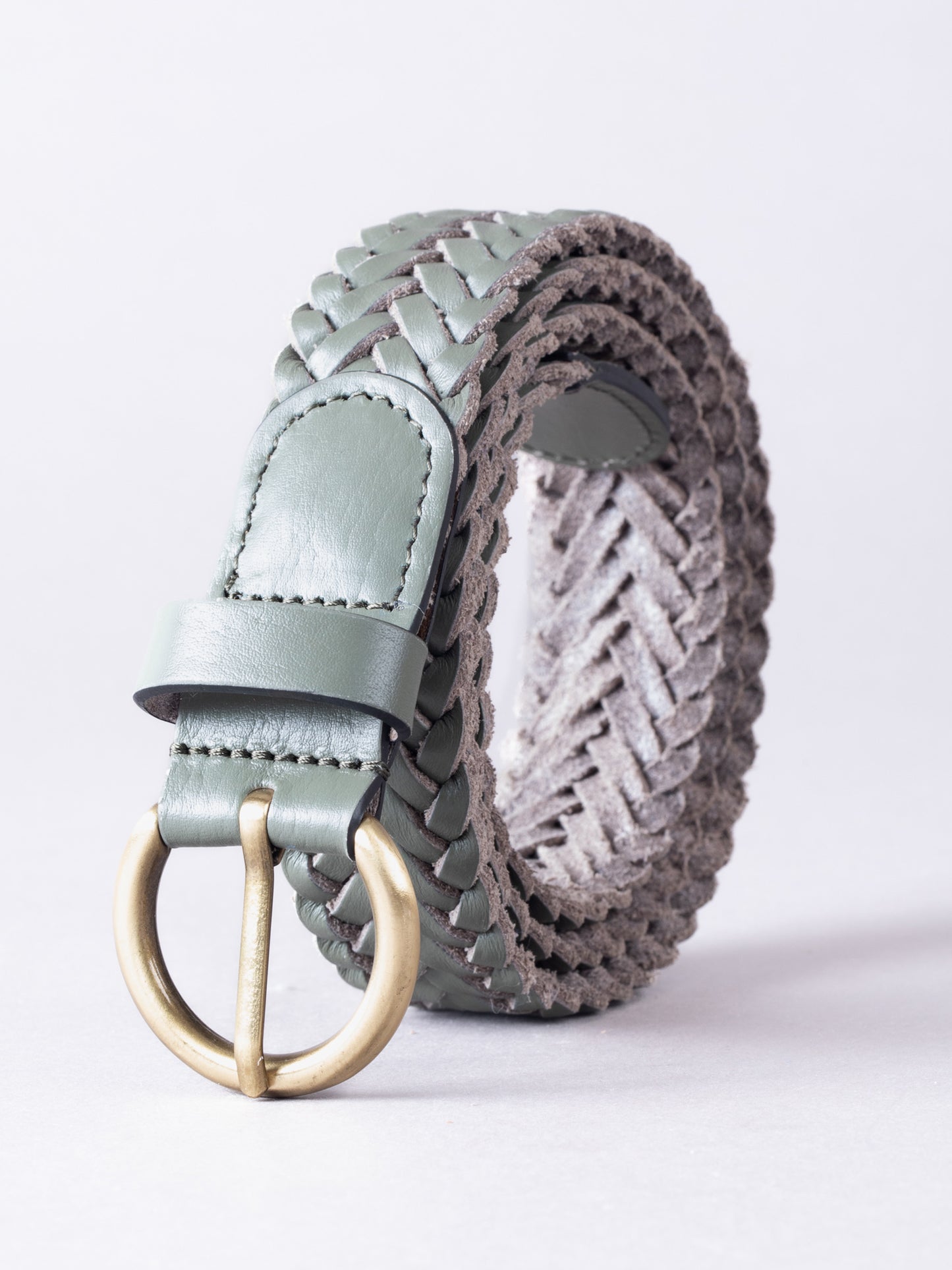 Waverton Leather Woven Belt