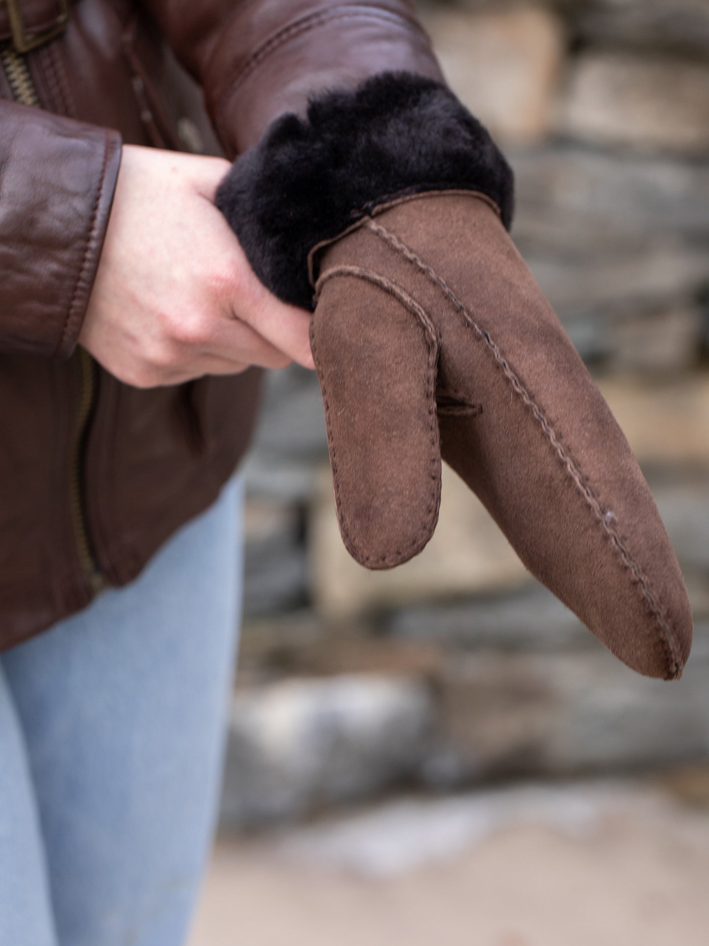 Ladies' Classic Sheepskin Mittens