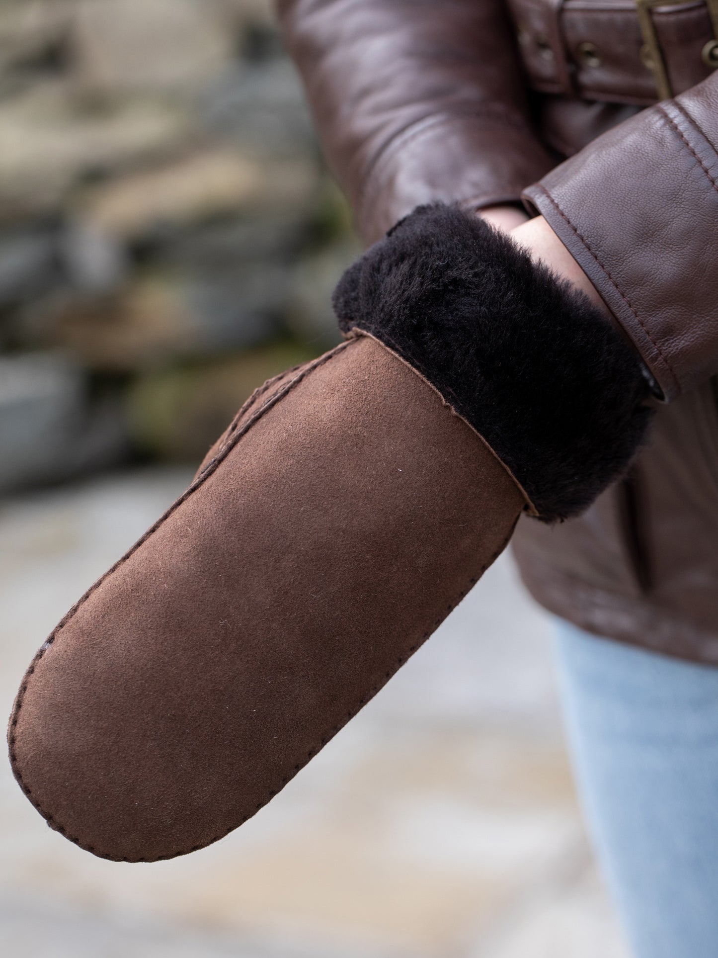 Ladies' Classic Sheepskin Mittens