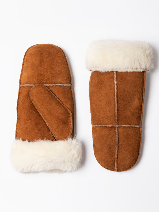 Ladies' Sheepskin Seam Mittens