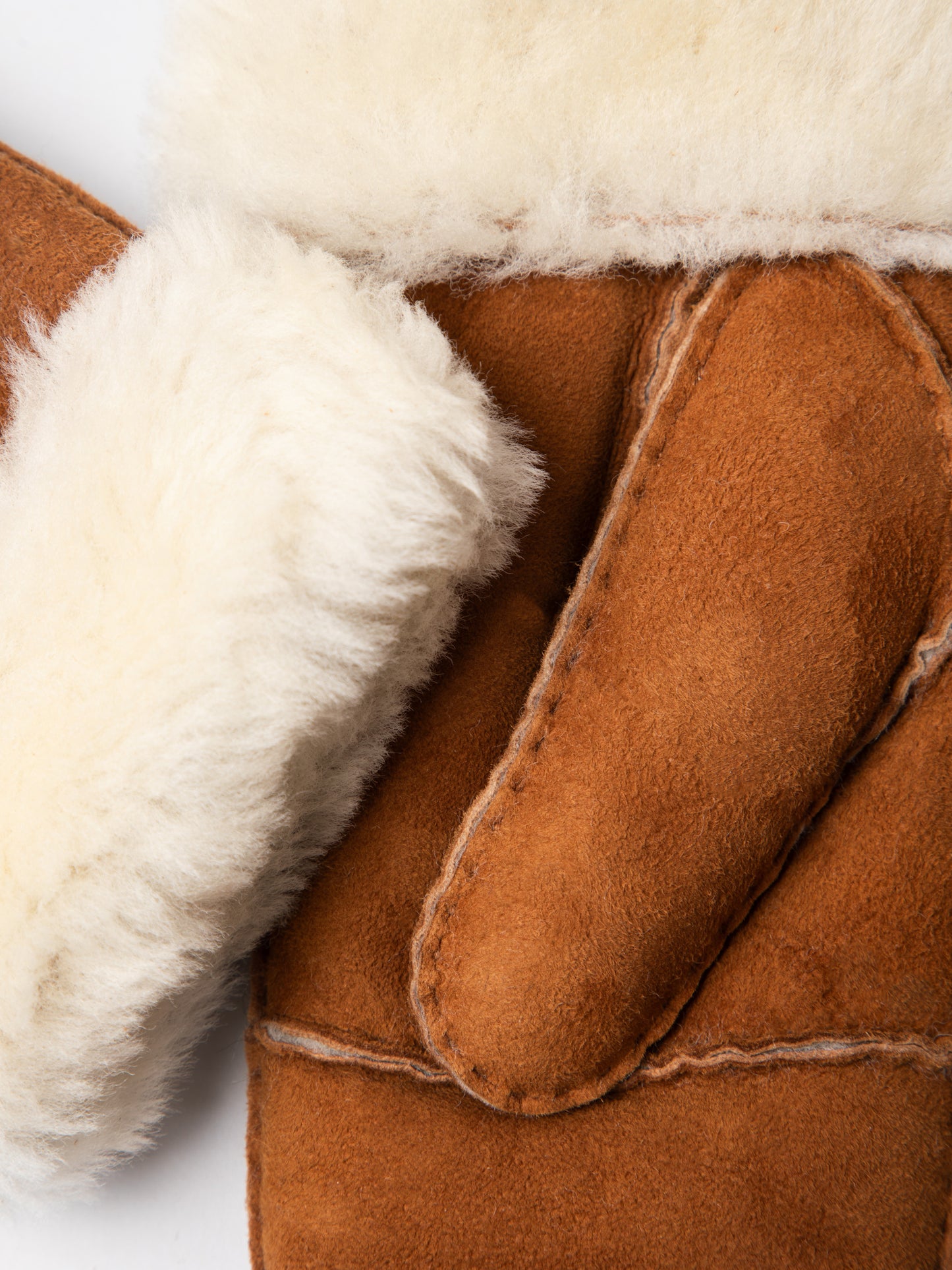 Ladies' Sheepskin Seam Mittens
