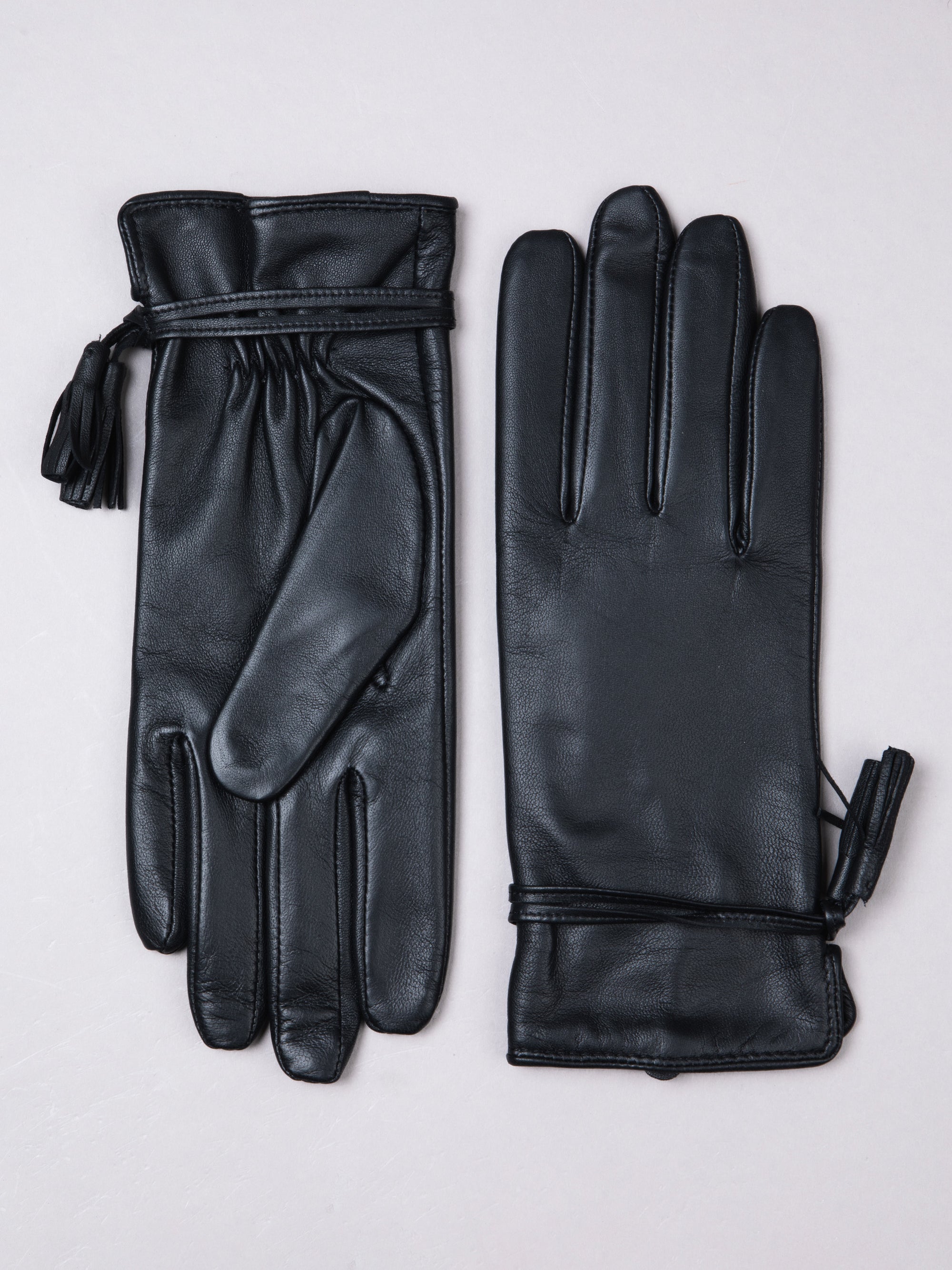 Tarraby Tassel Leather Gloves