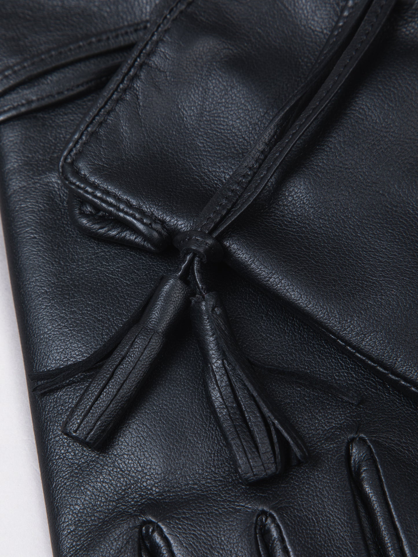 Tarraby Tassel Leather Gloves