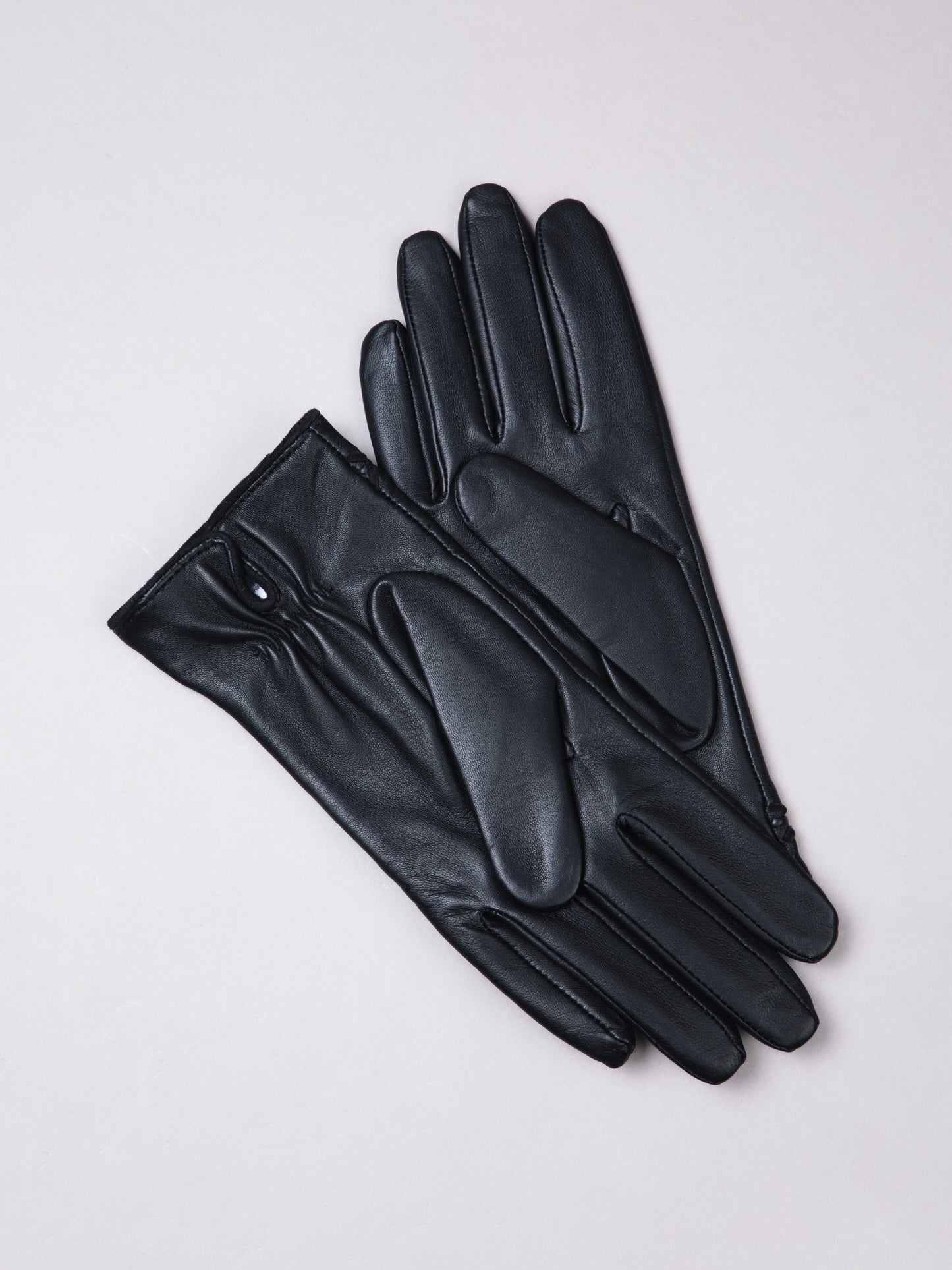 Suzie Stitch Detail Leather Gloves