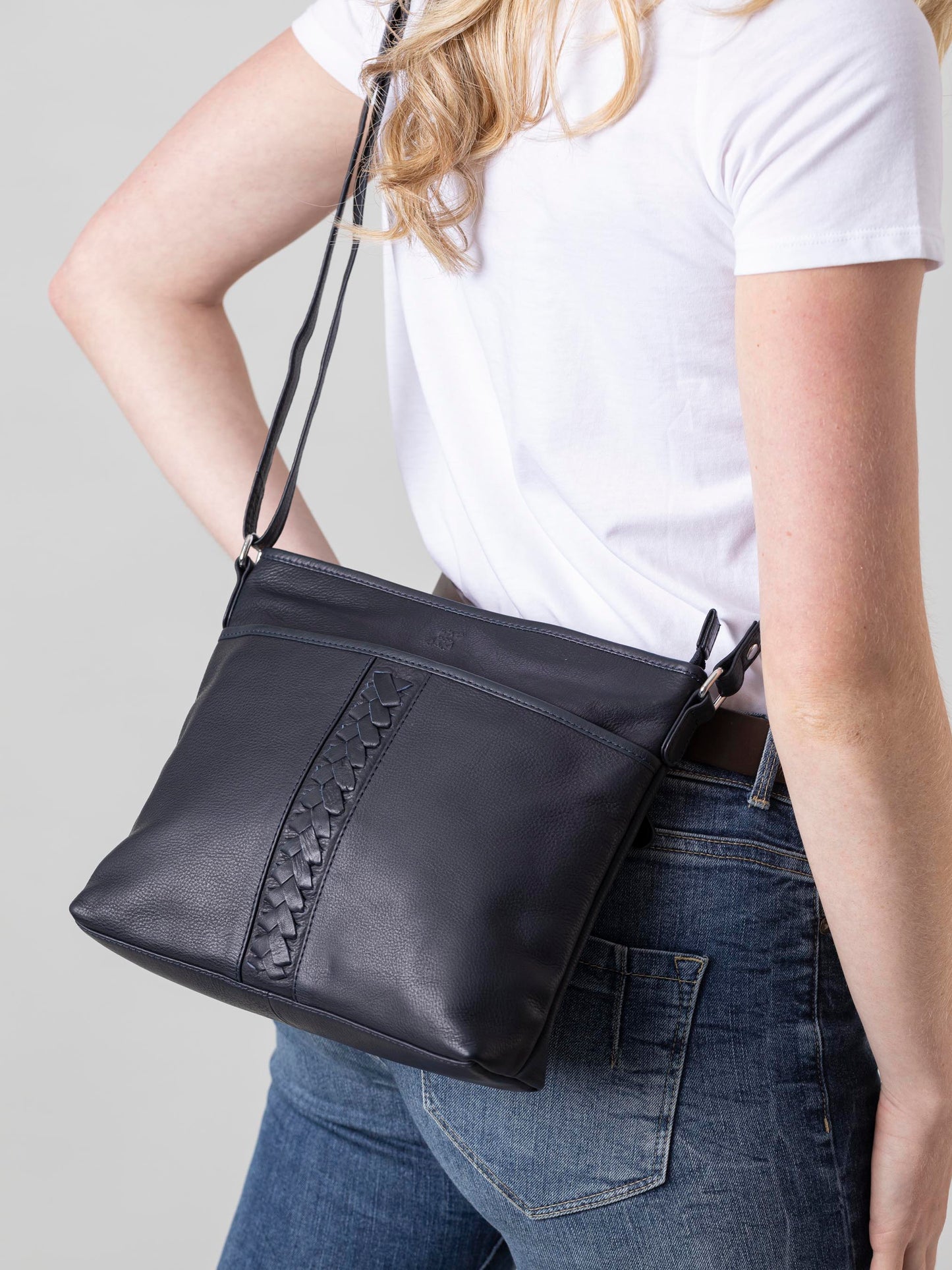 Farlam Leather Cross Body Bag