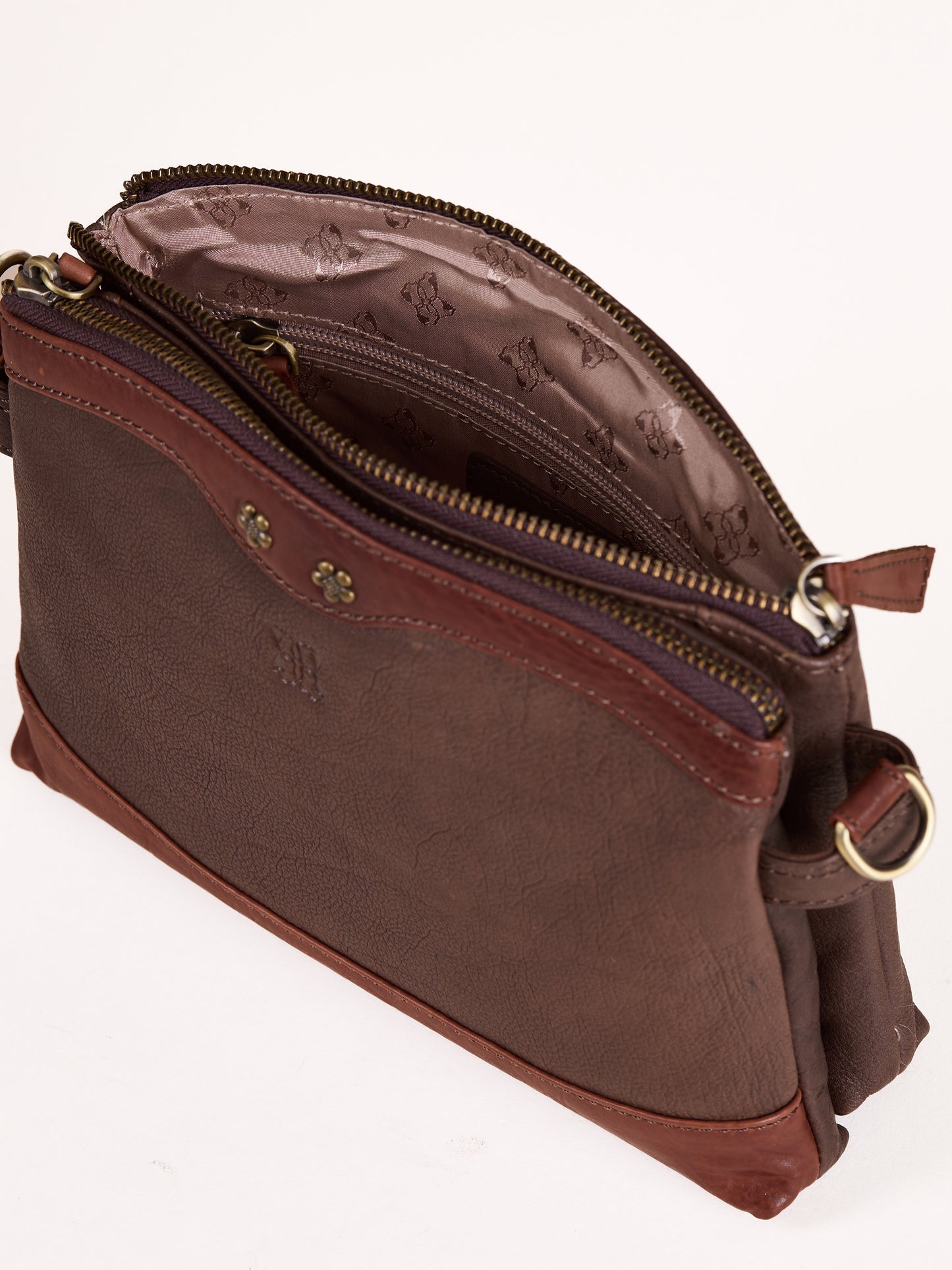 Hartsop Zip Leather Cross Body Bag