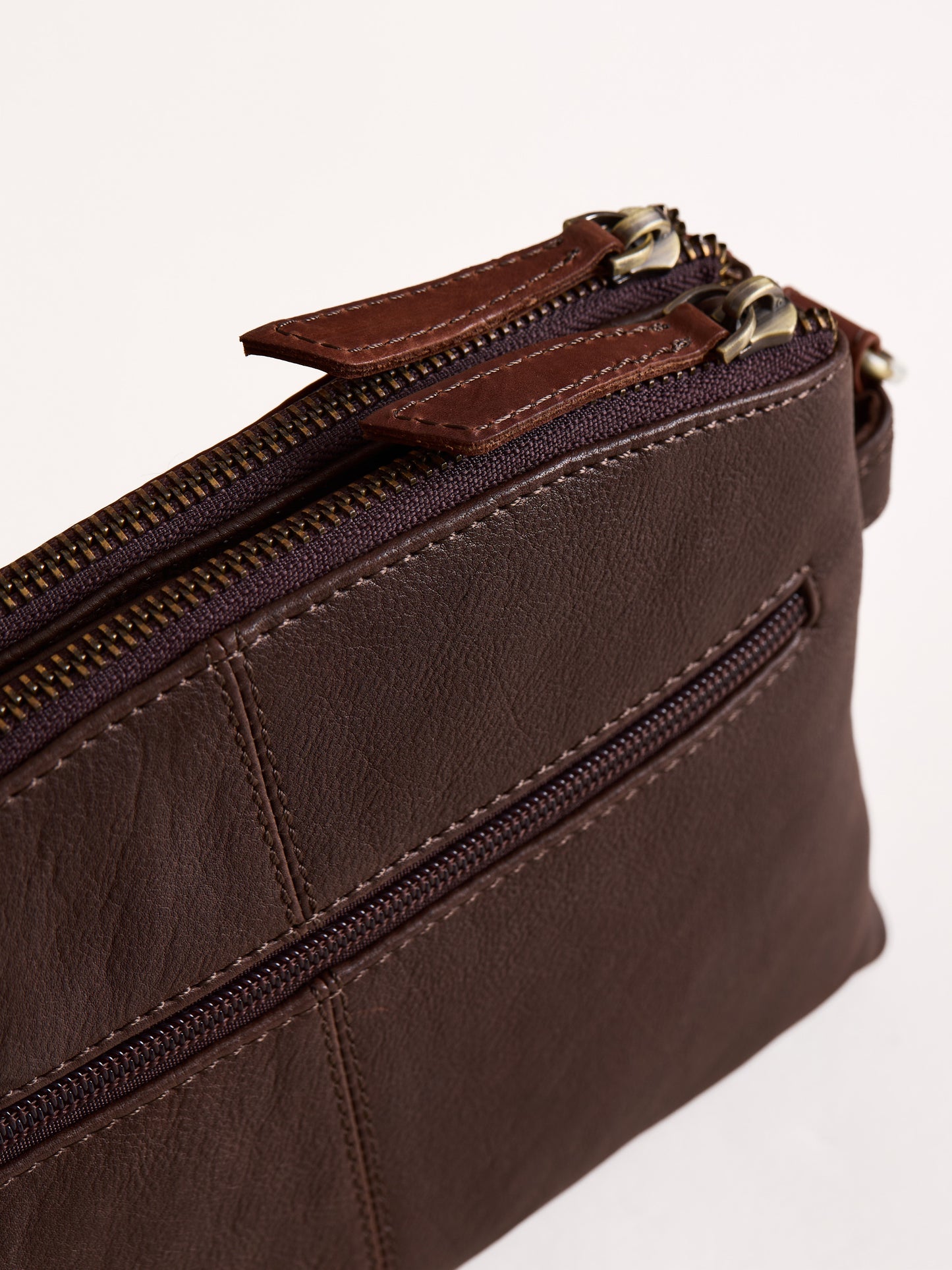 Hartsop Zip Leather Cross Body Bag