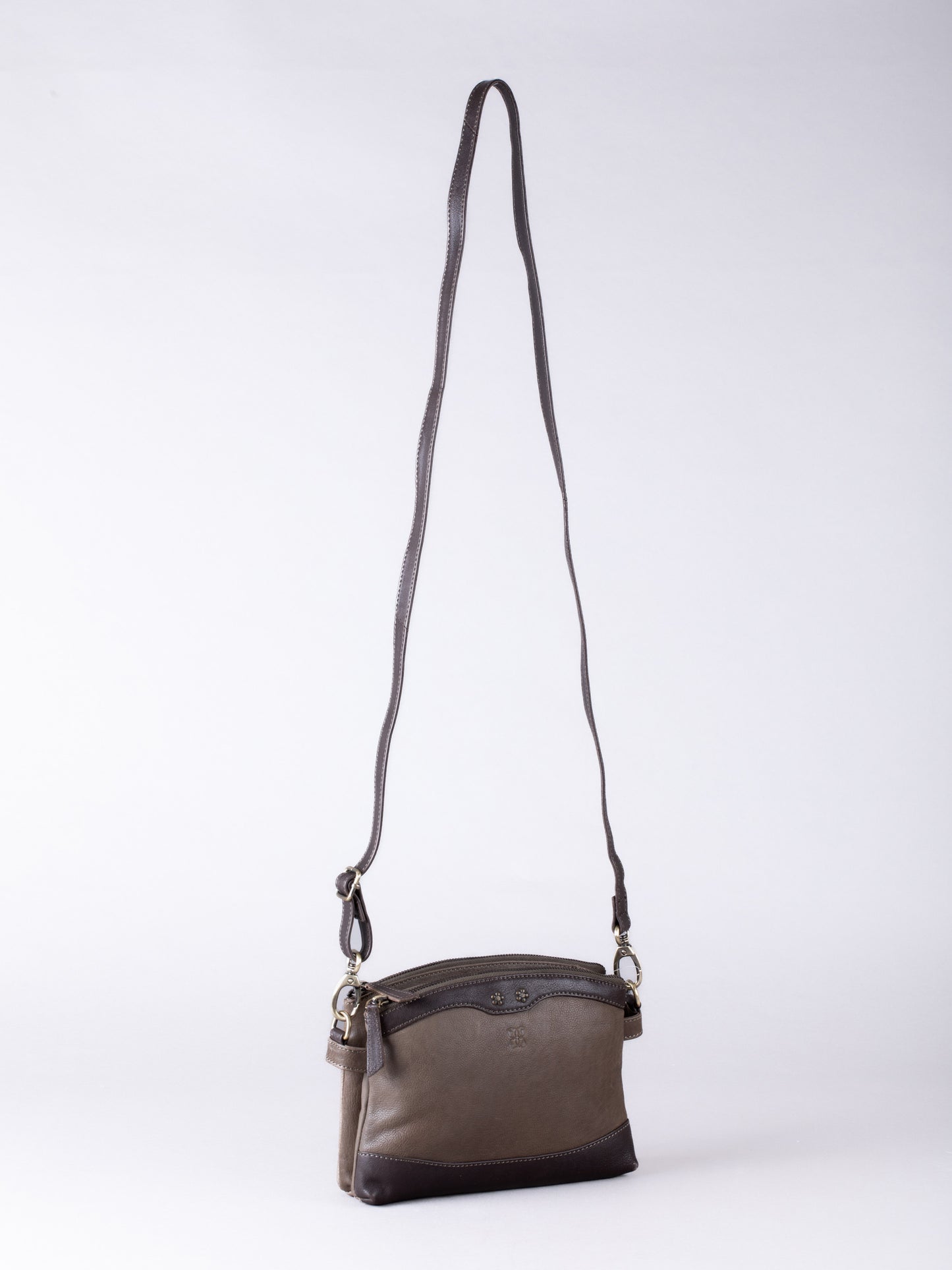 Hartsop Zip Leather Cross Body Bag