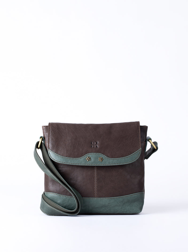 Hartsop Flapover Leather Cross Body Bag