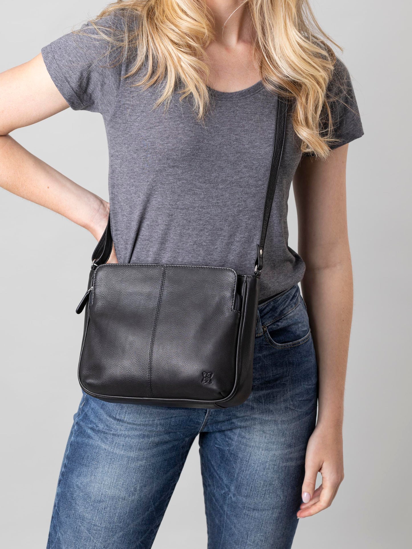 Ambleside Leather Cross Body Bag