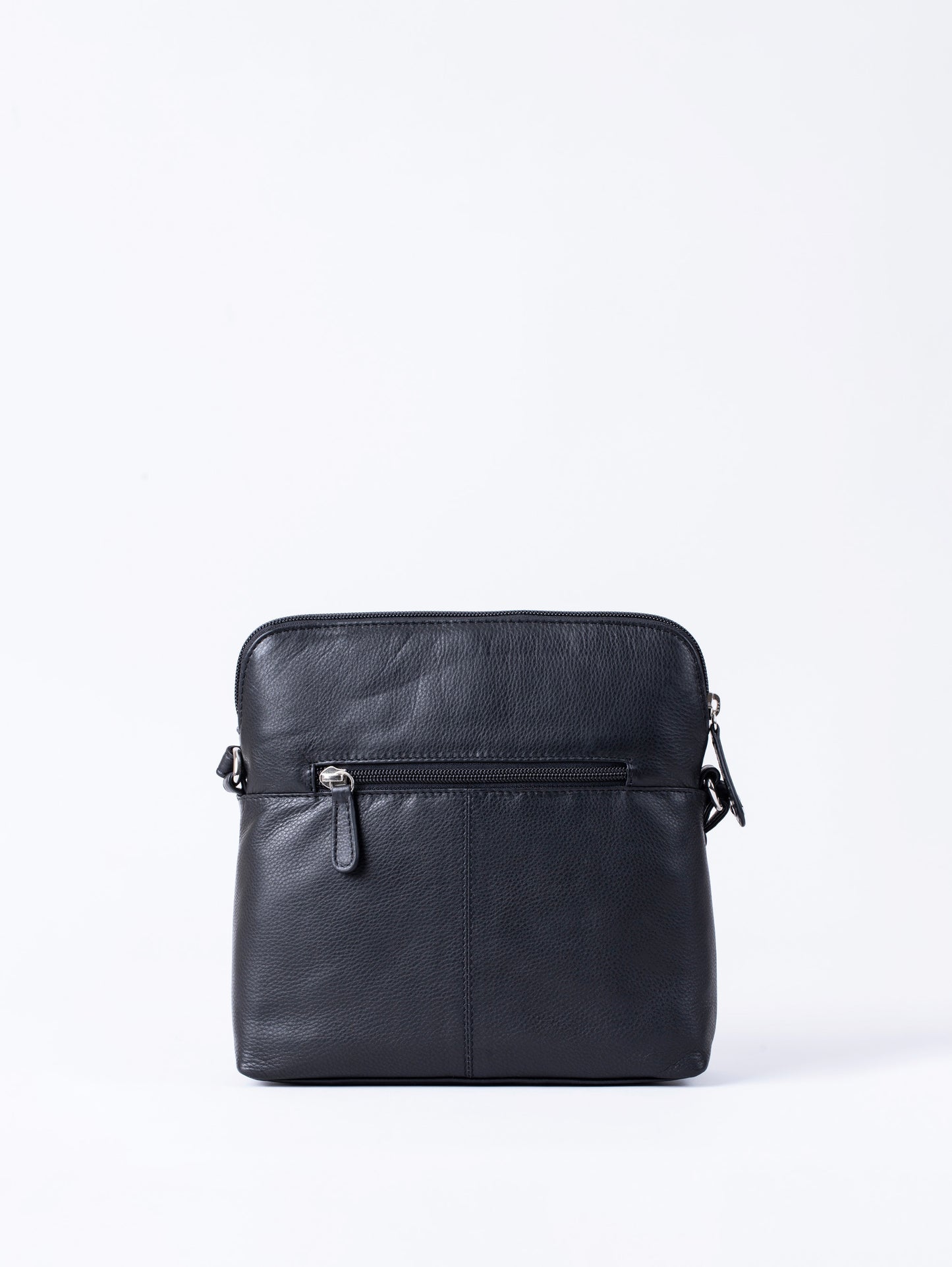 Raven Leather Cross Body Bag