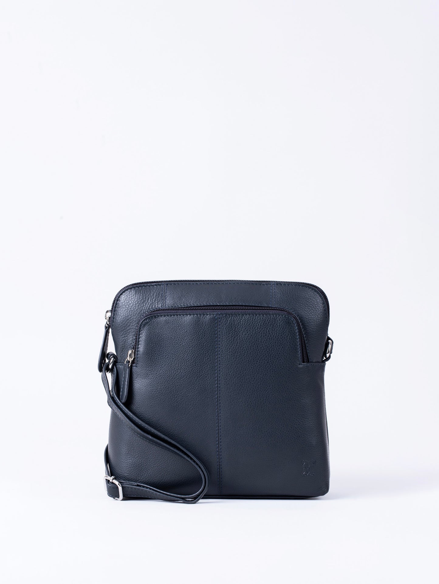 Raven Leather Cross Body Bag
