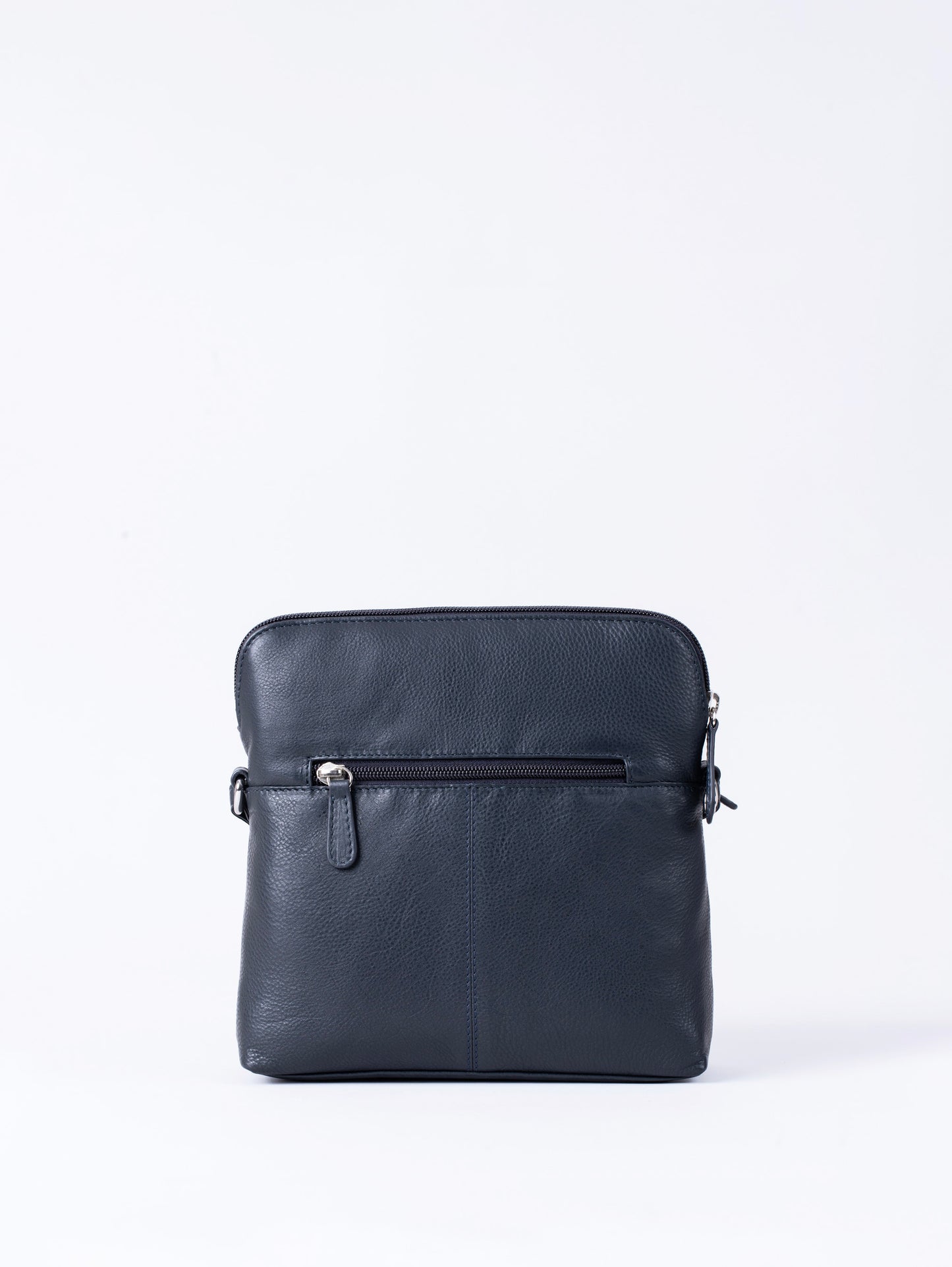 Raven Leather Cross Body Bag