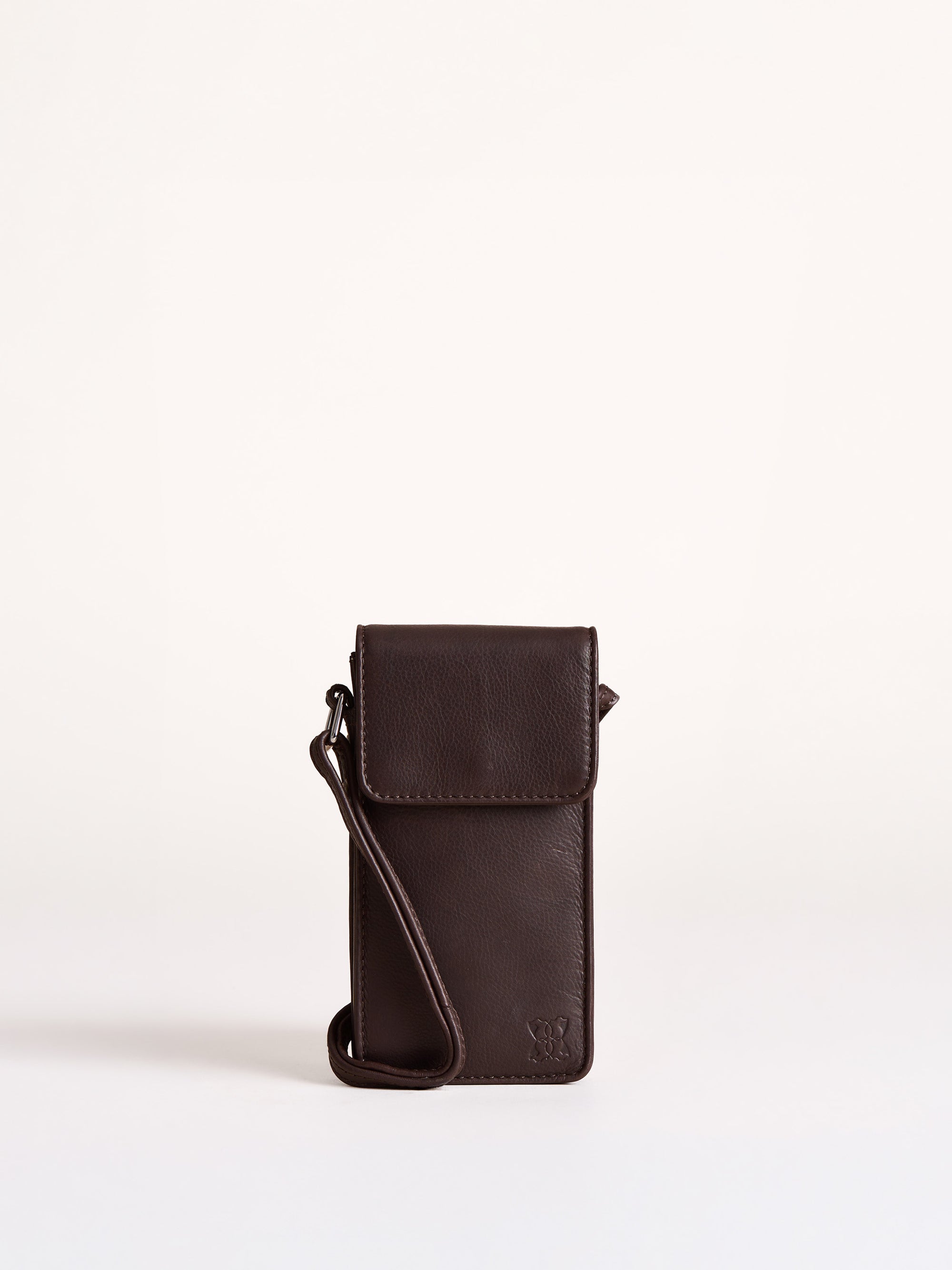 Bowness Leather Cross Body Phone Pouch