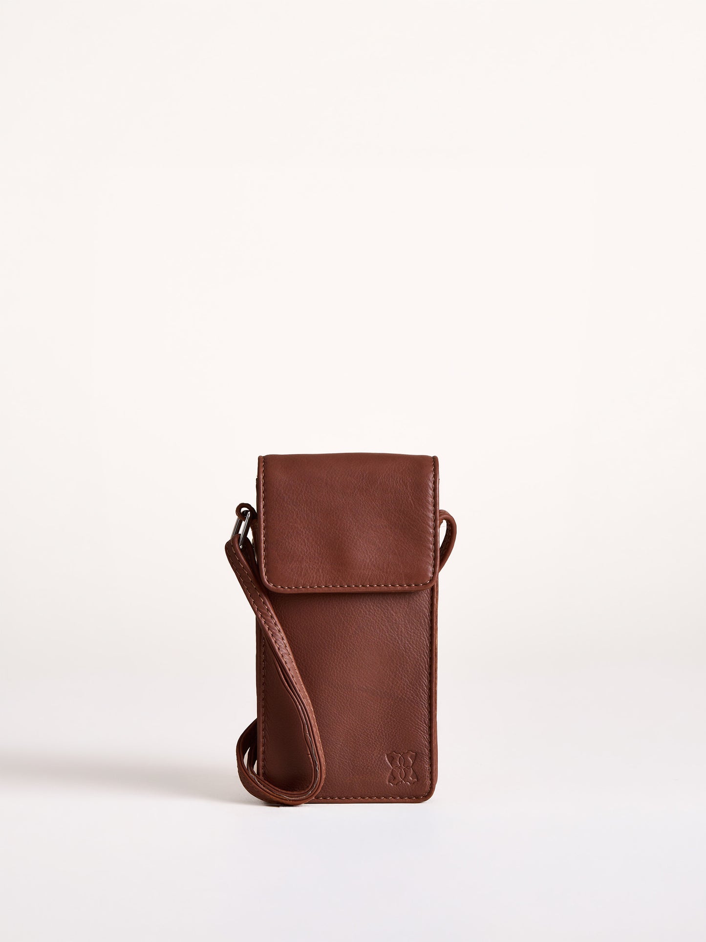Bowness Leather Cross Body Phone Pouch