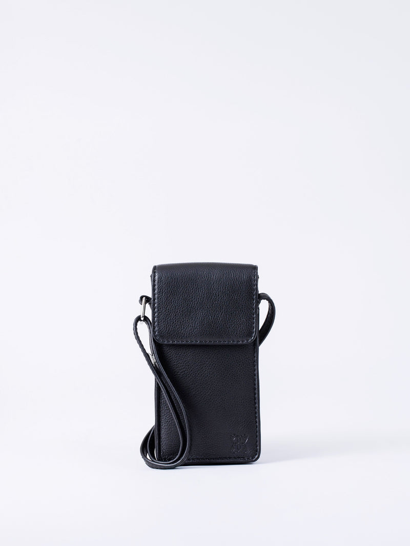Bowness Leather Cross Body Phone Pouch