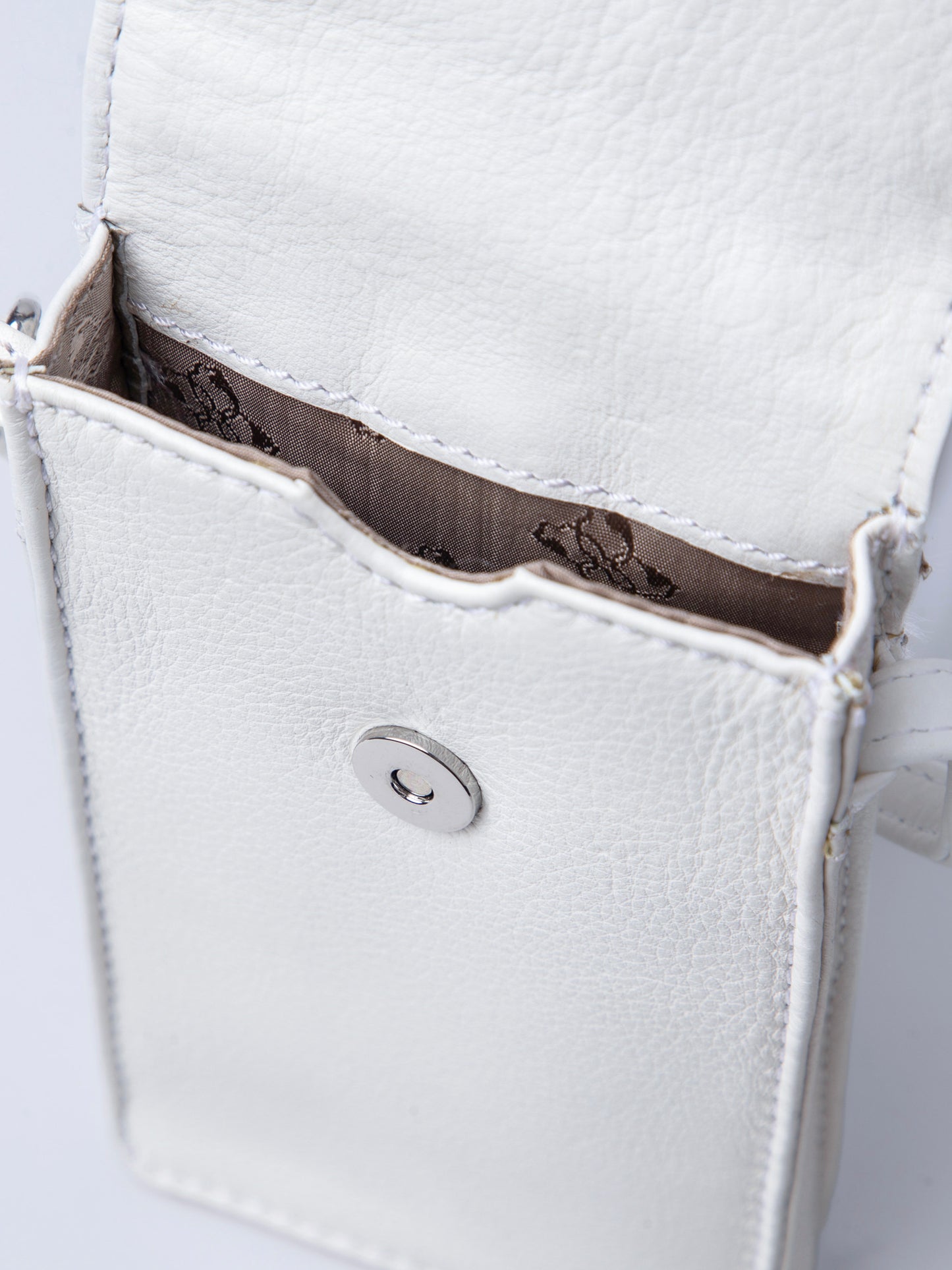 Bowness Leather Cross Body Phone Pouch