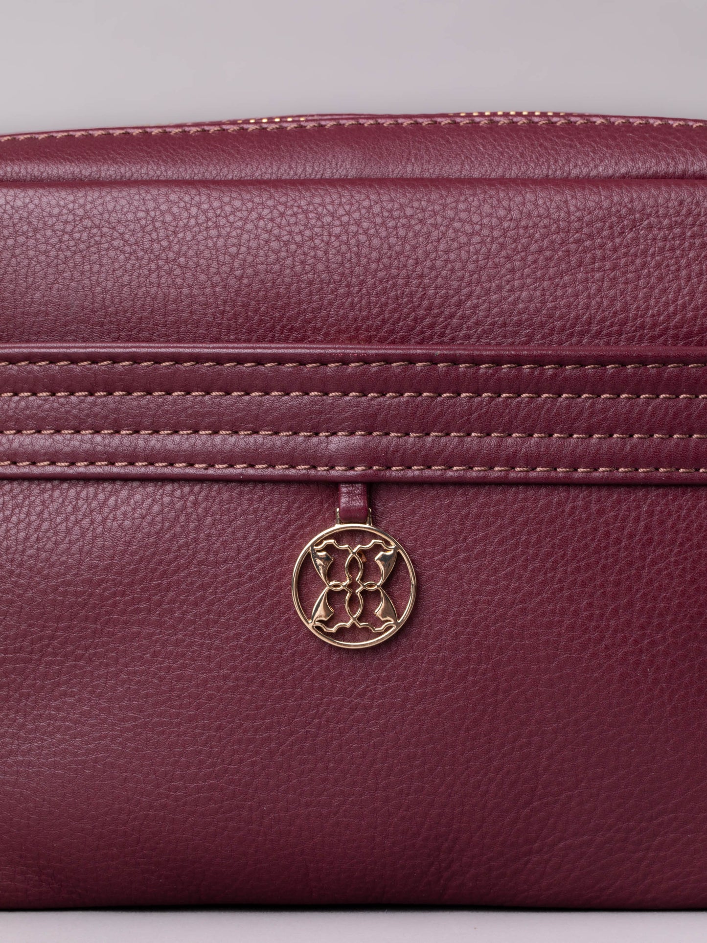 Cartmel Boxy Leather Cross Body Bag