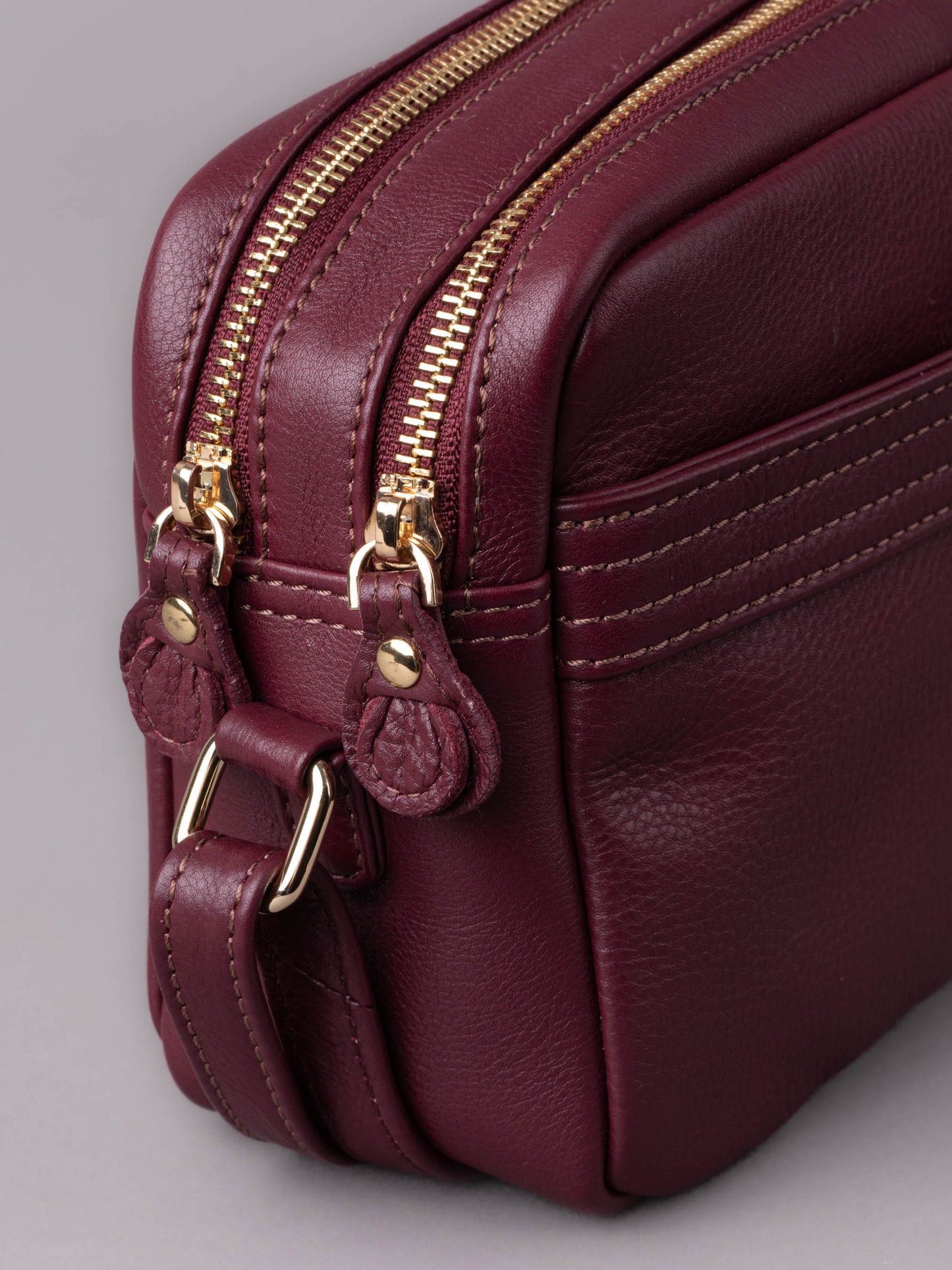 Cartmel Boxy Leather Cross Body Bag