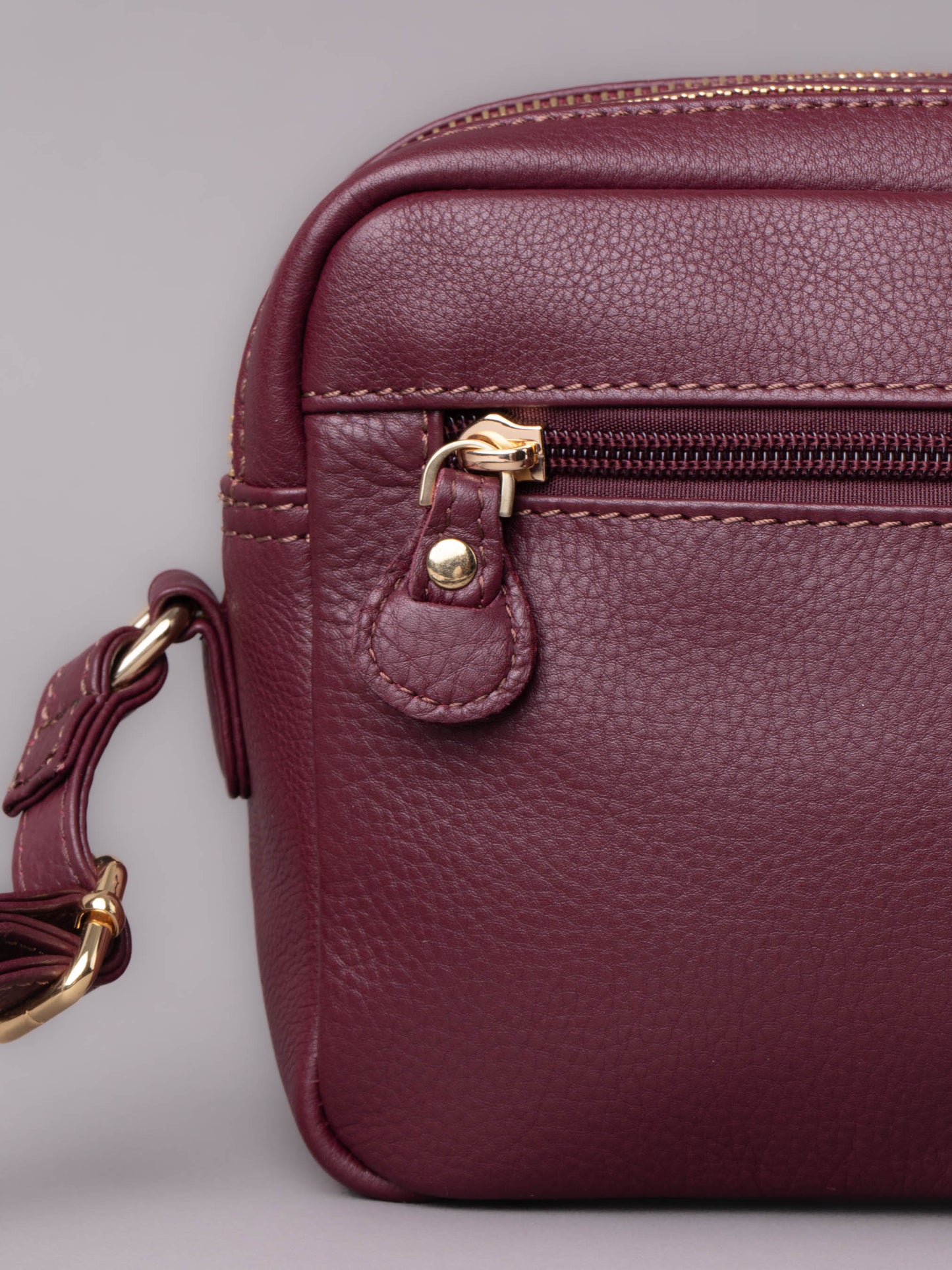Cartmel Boxy Leather Cross Body Bag