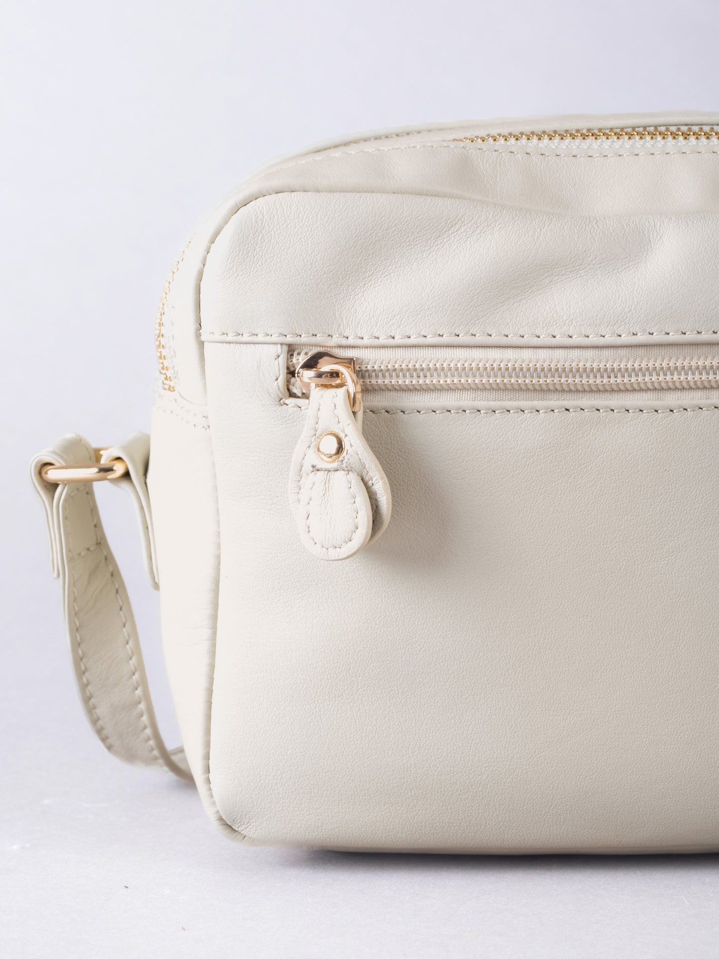 Cartmel Boxy Leather Cross Body Bag