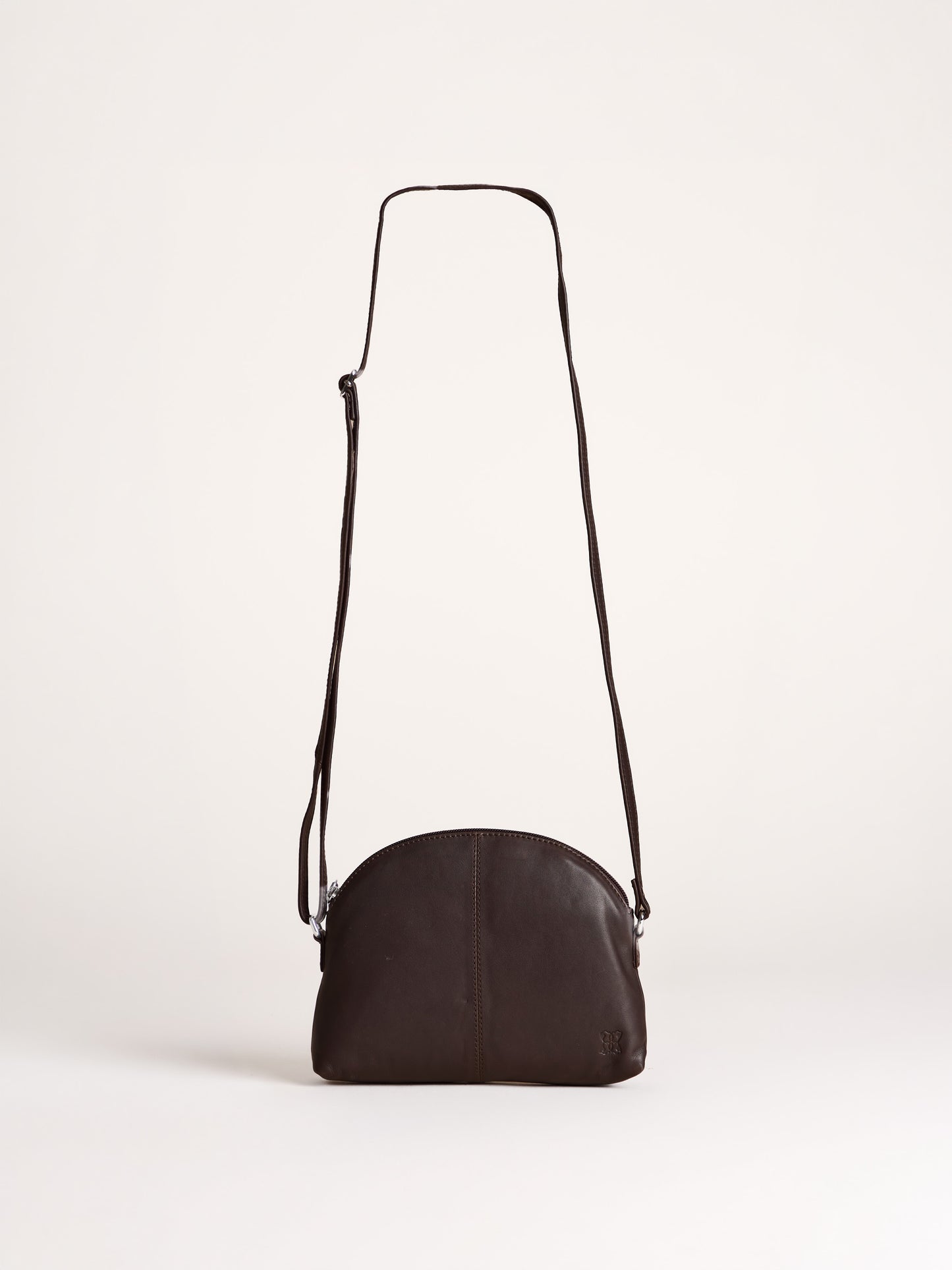 Elterwater Curved Leather Cross Body Bag