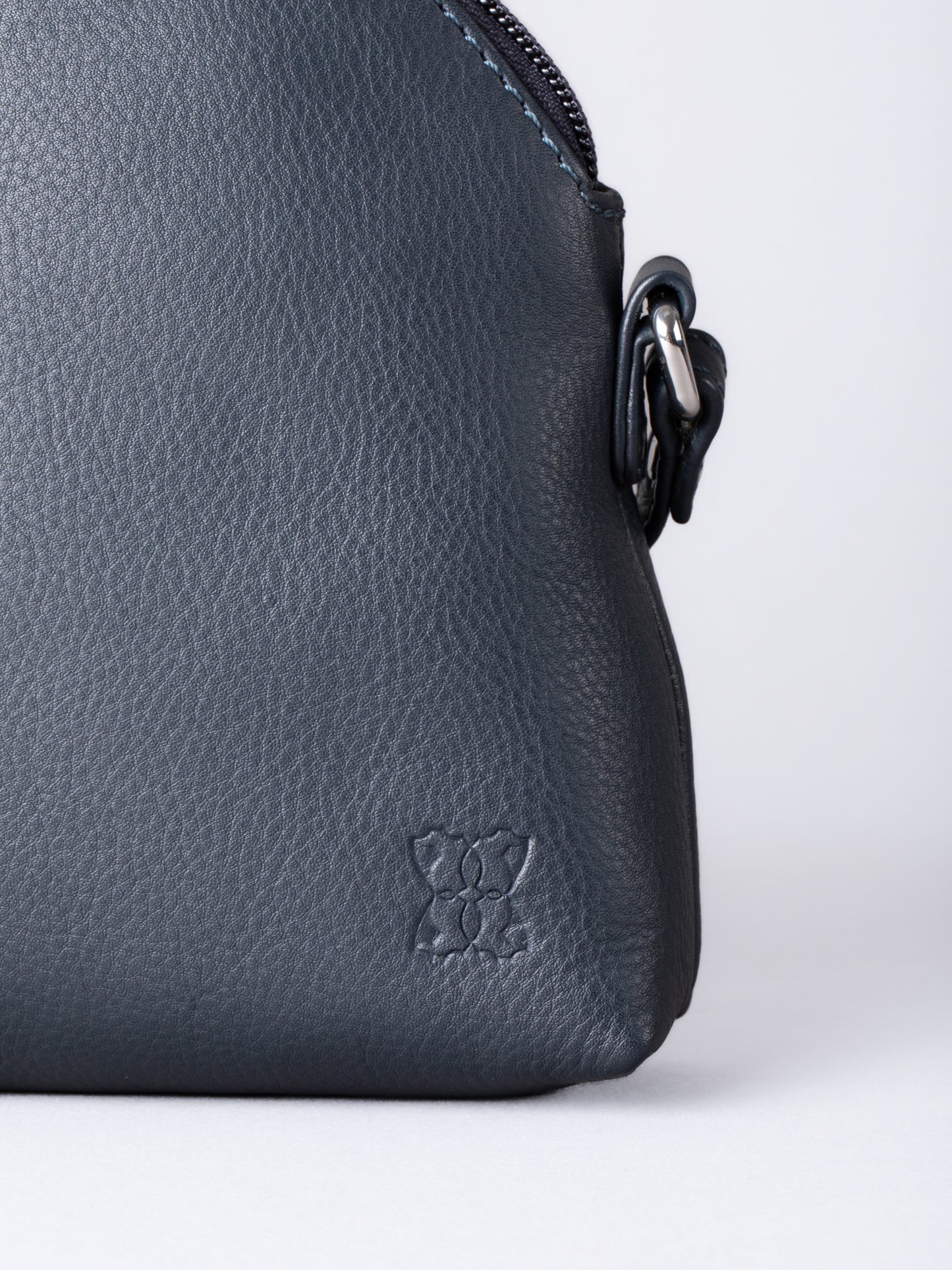 Elterwater Curved Leather Cross Body Bag